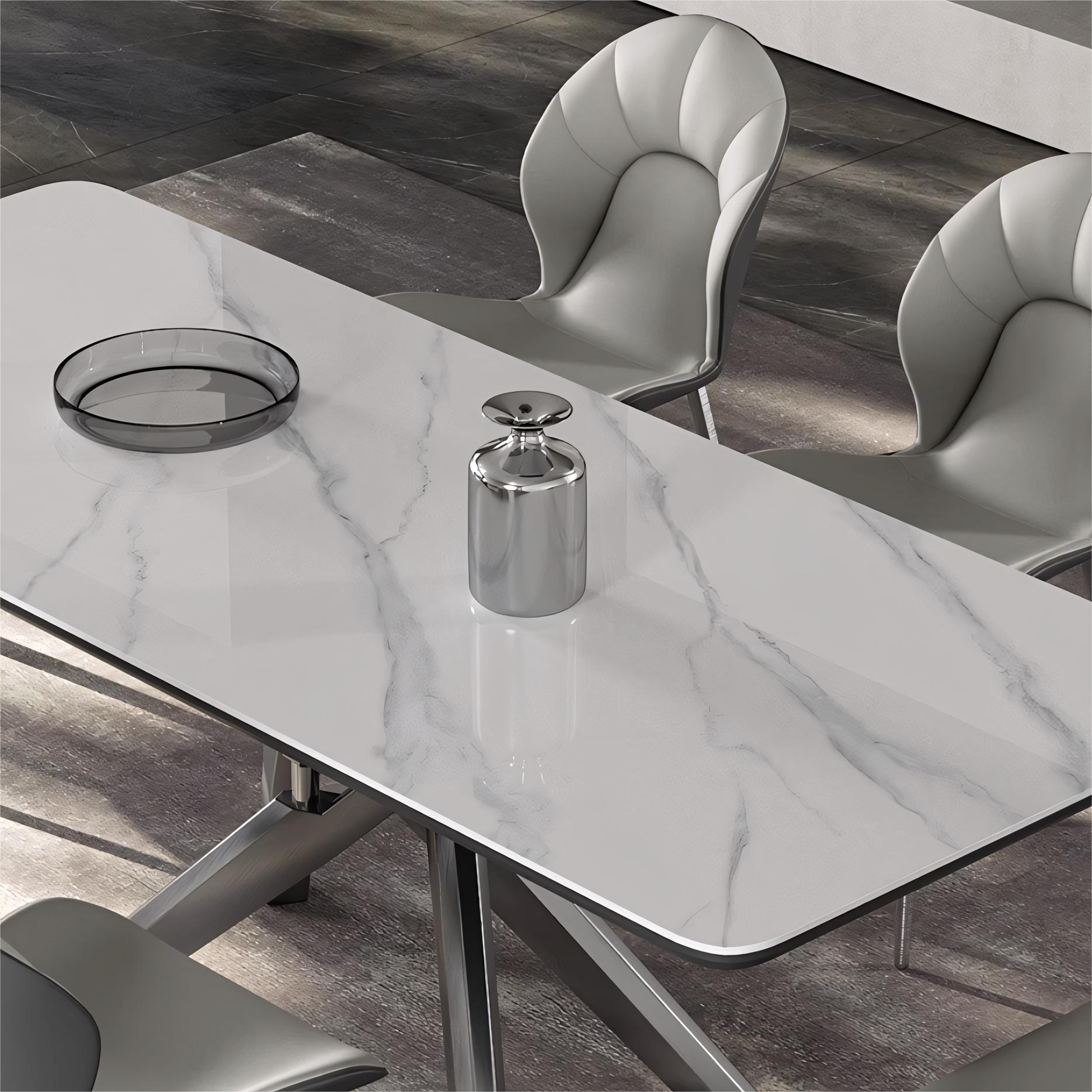 Penai Sintered stone rectangular dining set