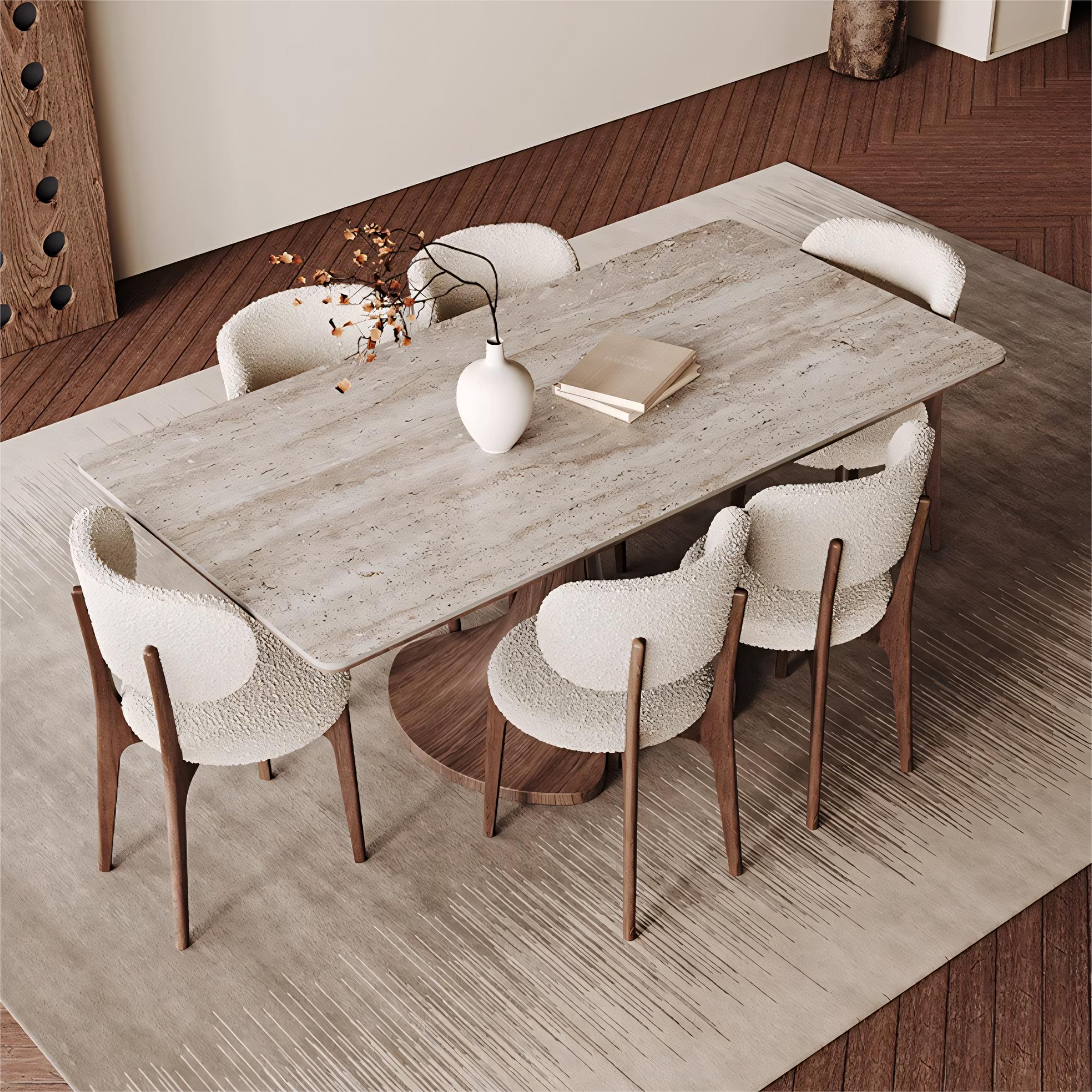 Avico Sintered stone rectangular dining table
