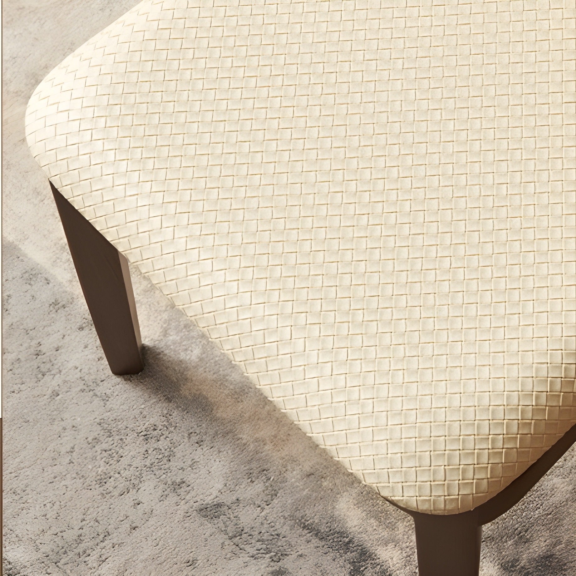 Vanitin 2pcs ash wood natural rattan dining chairs