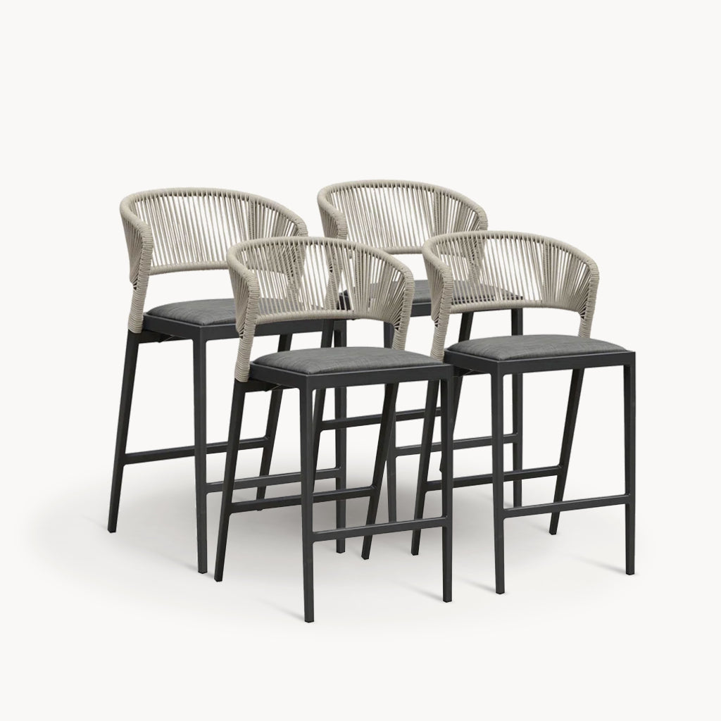 Jarin Aluminum alloy bar stool