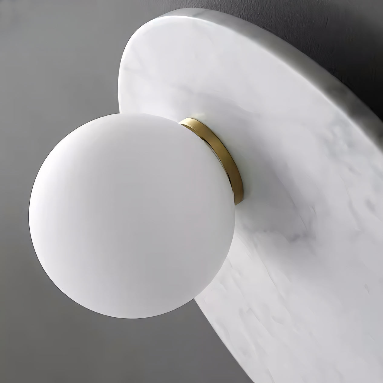 Giflen 2pcs marble wall lights bedside lights