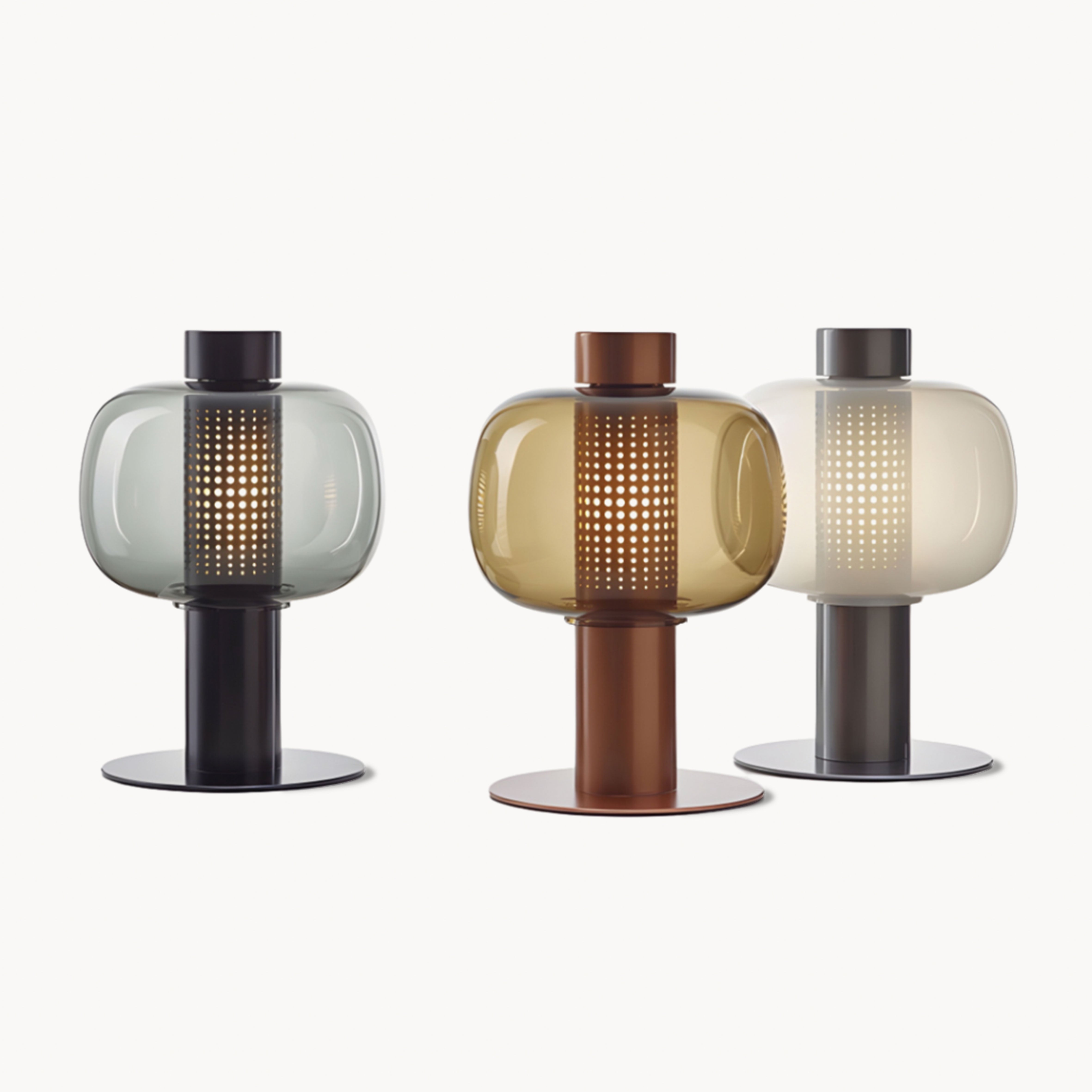 Ronie Glass modern style table lamp