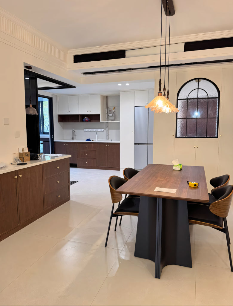 Solena Minimalist rectangular dining set