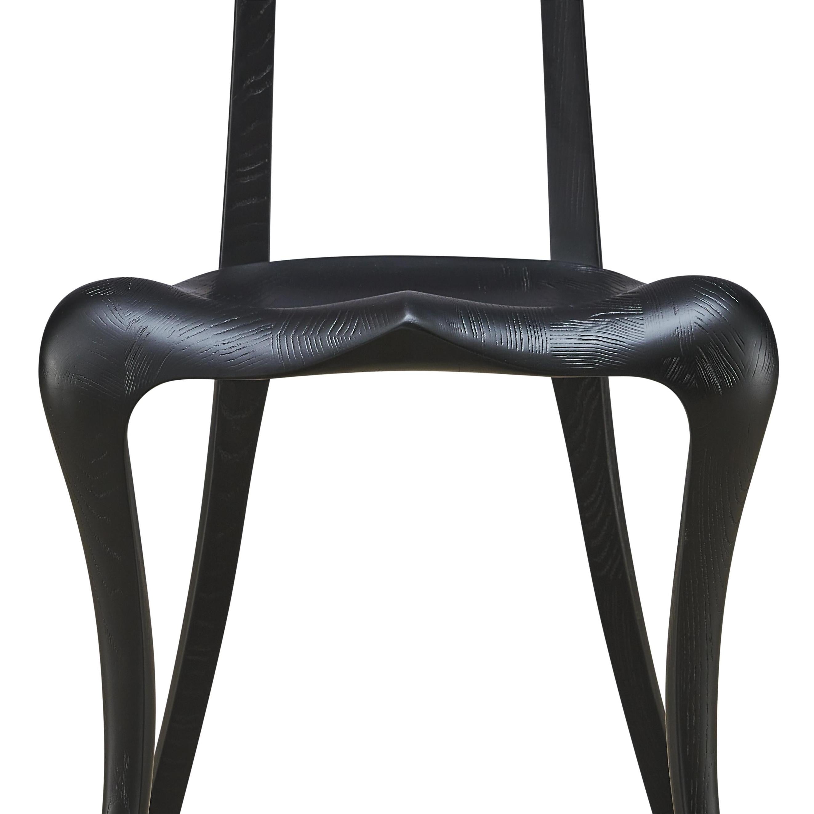 Yarion 2pcs ash wood leather dining chairs