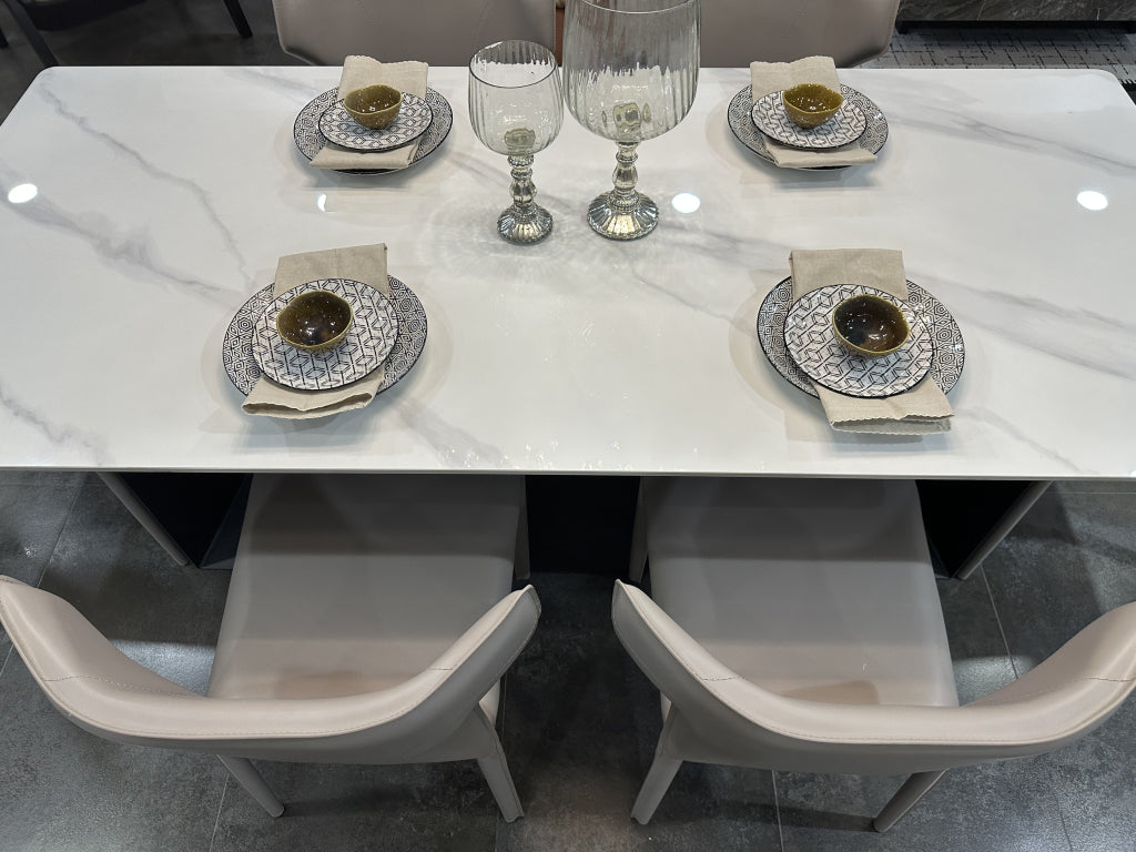 Bronde Sintered stone rectangular dining table