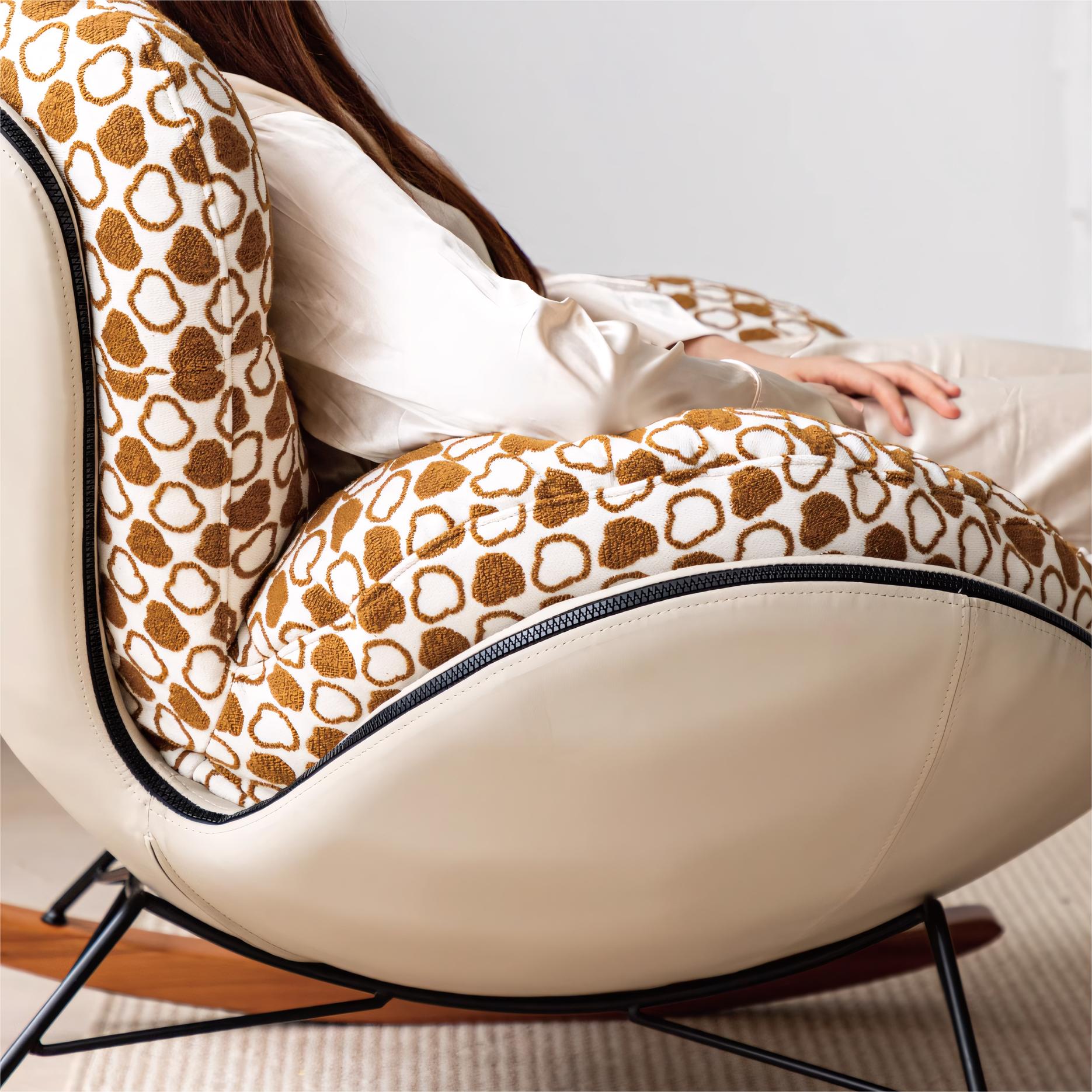 Amati Fabric rocking chair-B