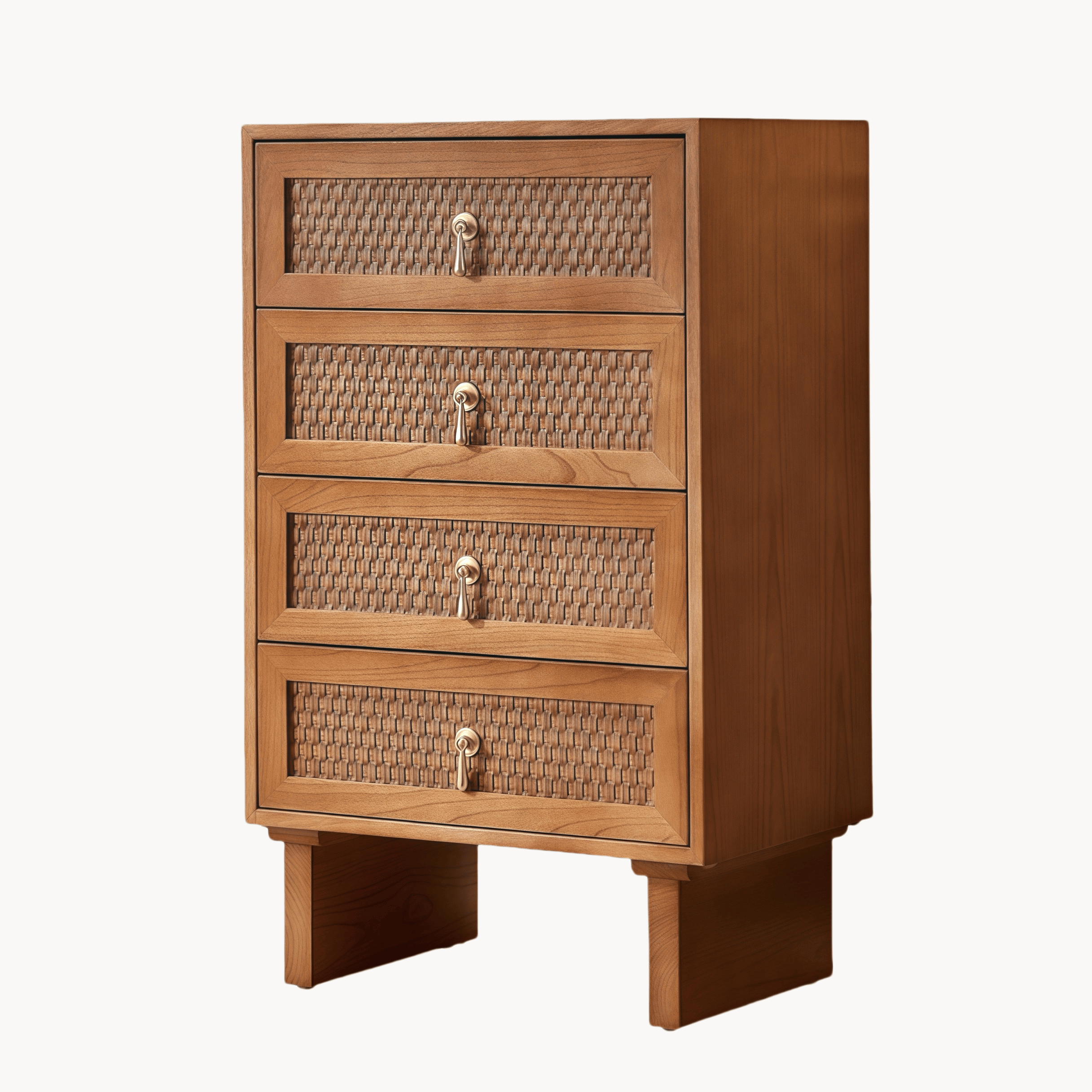 Sylanx Solid wood chest of drawers