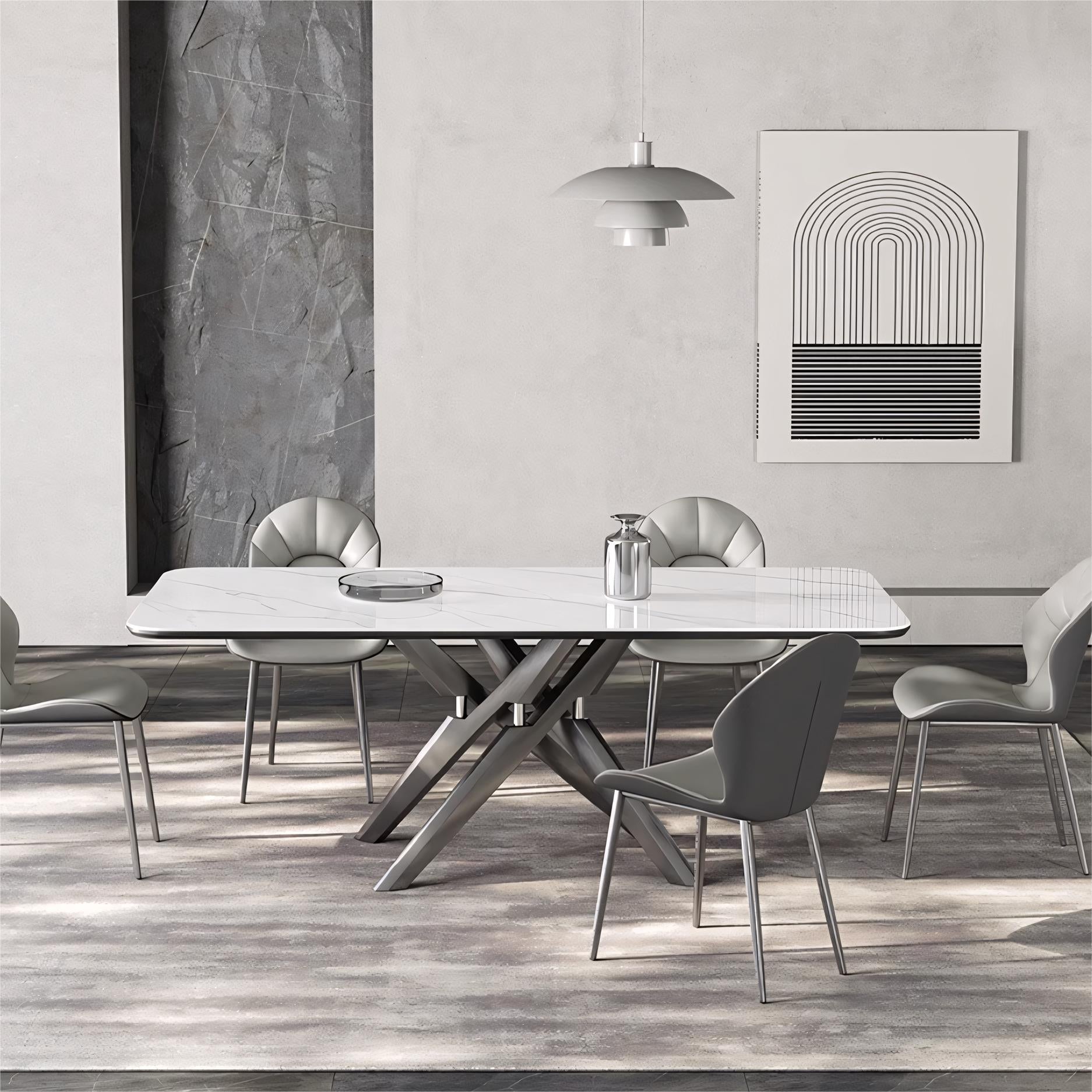 Penai Sintered stone rectangular dining table