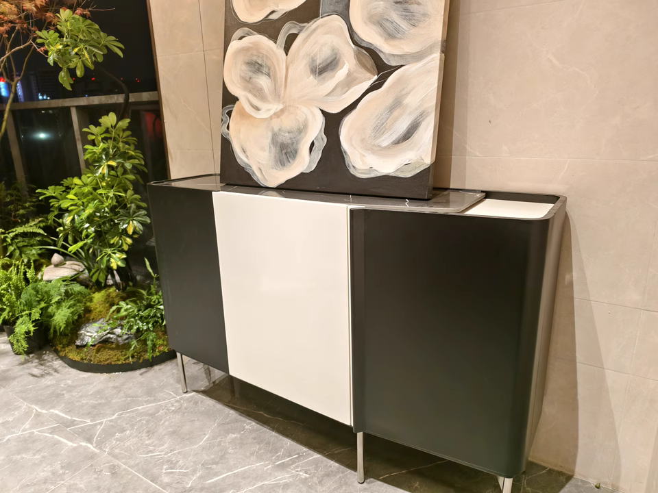 Viromat Sintered stone sideboard-A