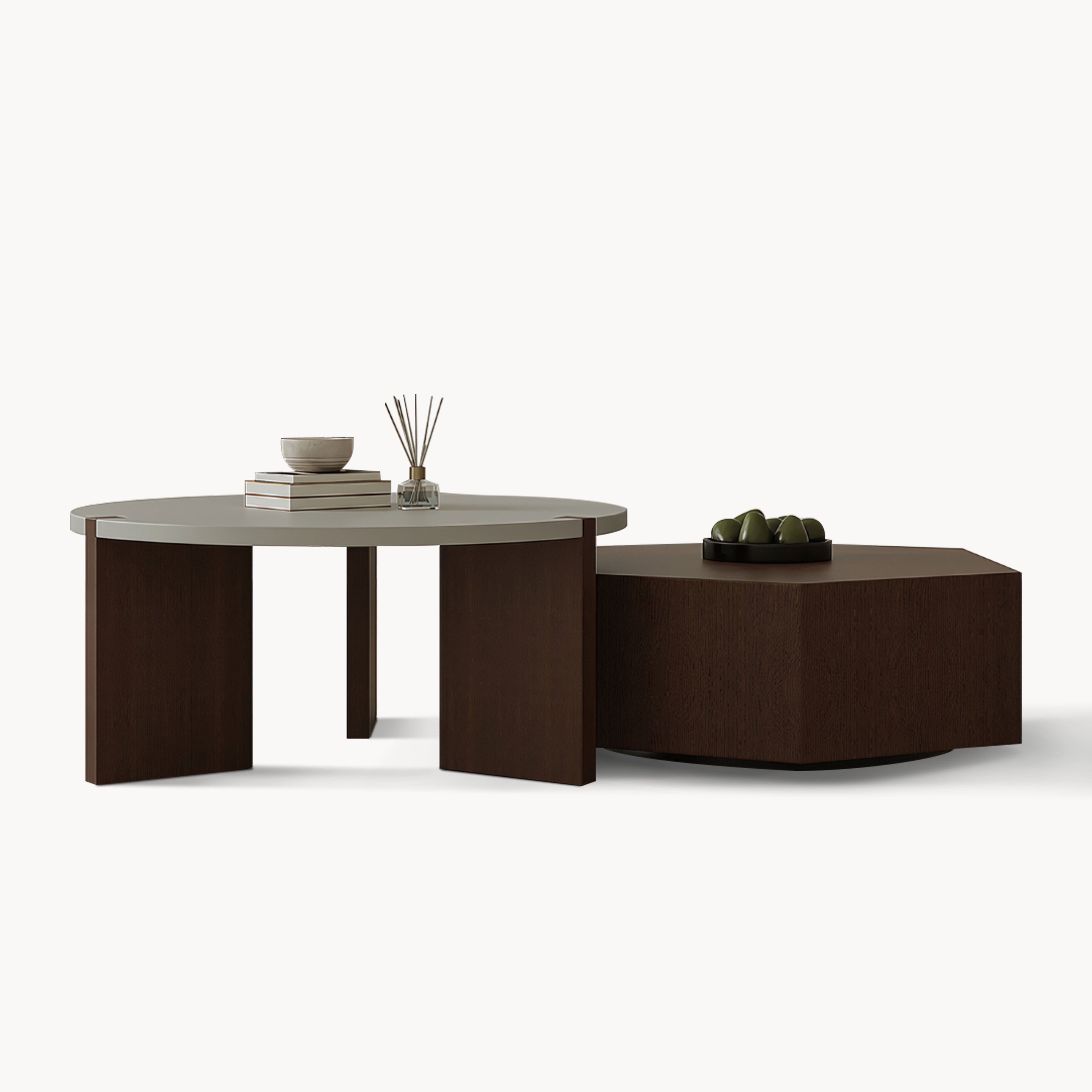 Zonal Minimalist coffee table set
