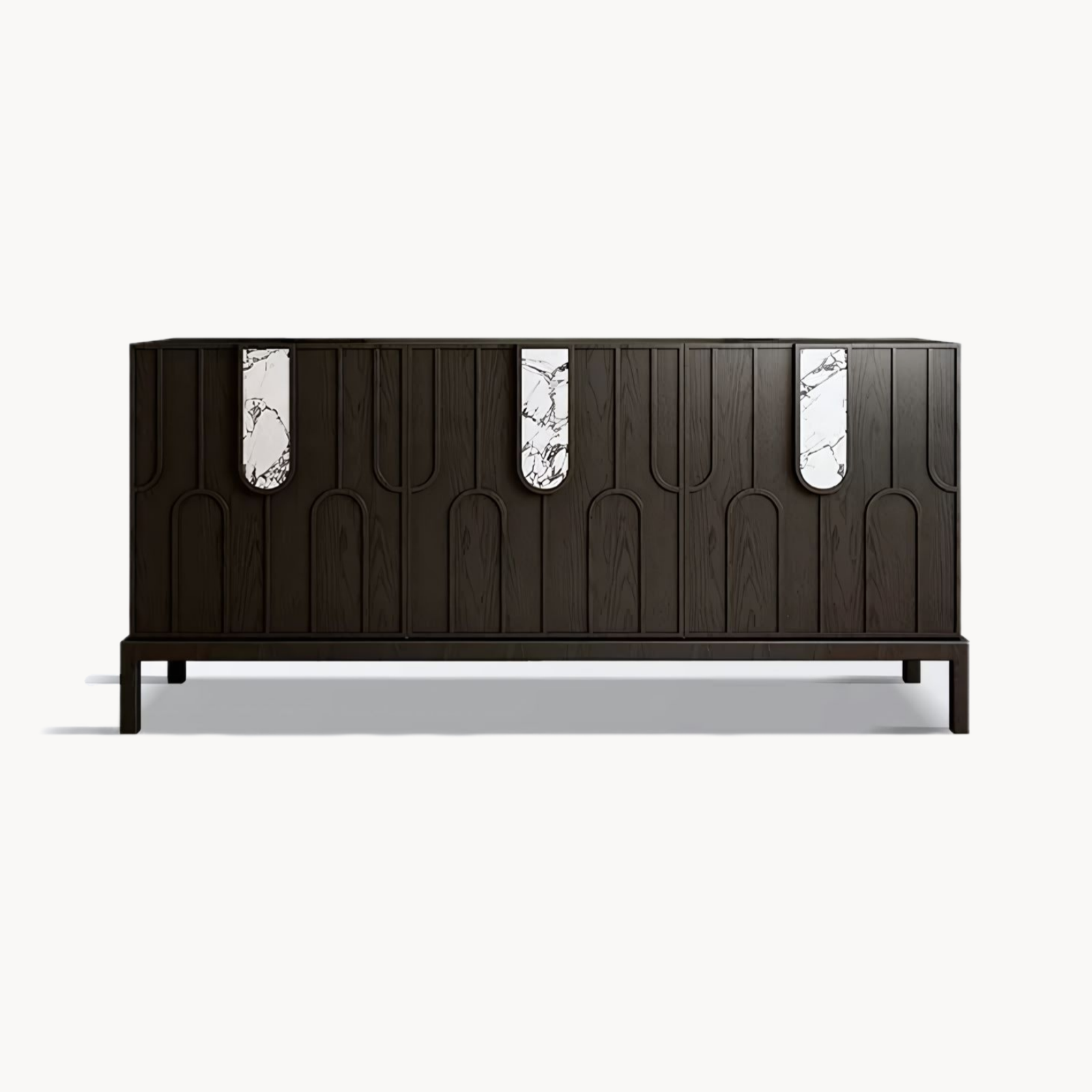 Tiziao Wooden marble sideboard-B