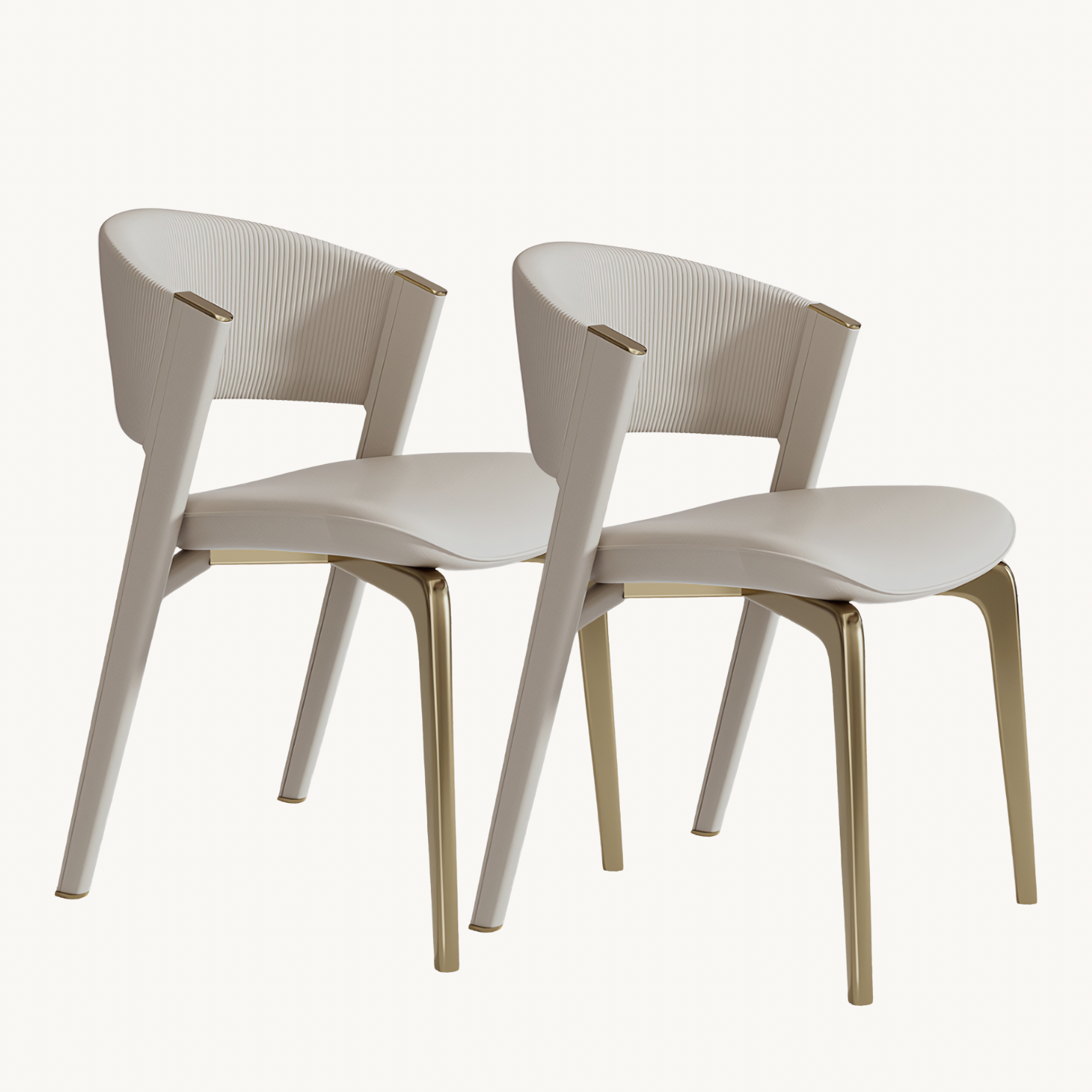 Abeca 2 pcs set-modern dining chair