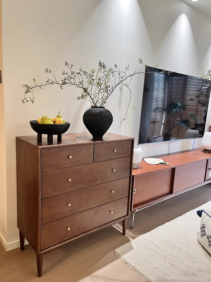 Ulivo Solid wood chest of drawers