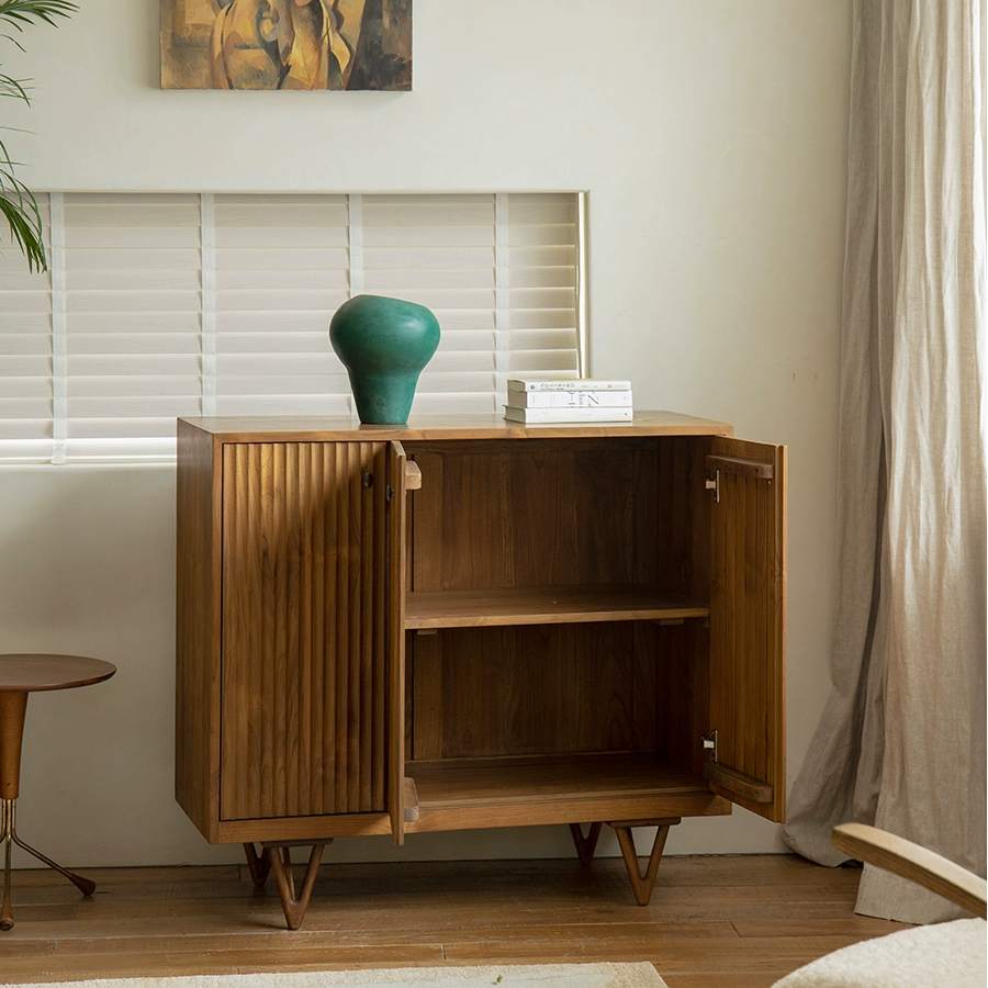 Drelin Teak solid wood sideboard