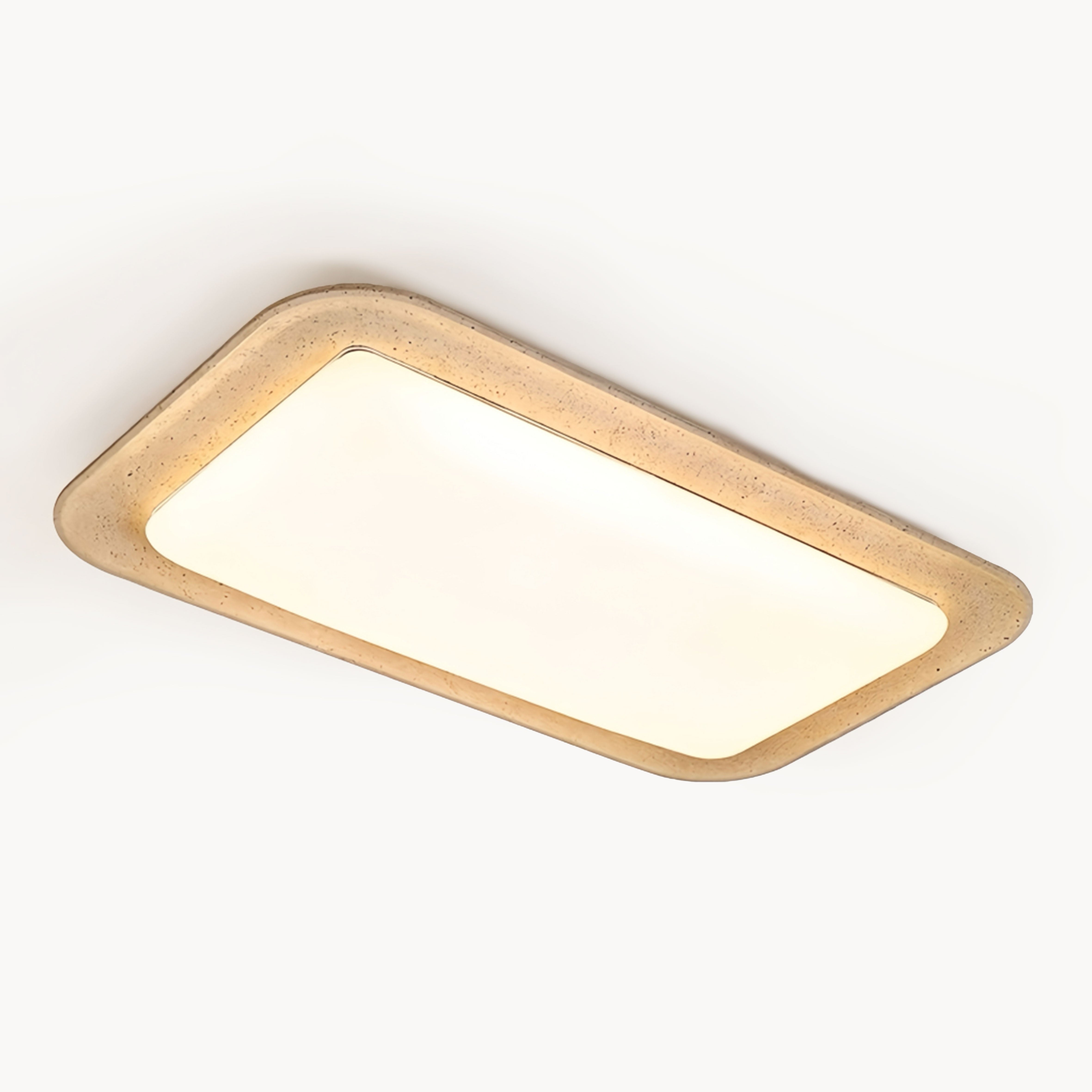 Danas Beige travertine ceiling light