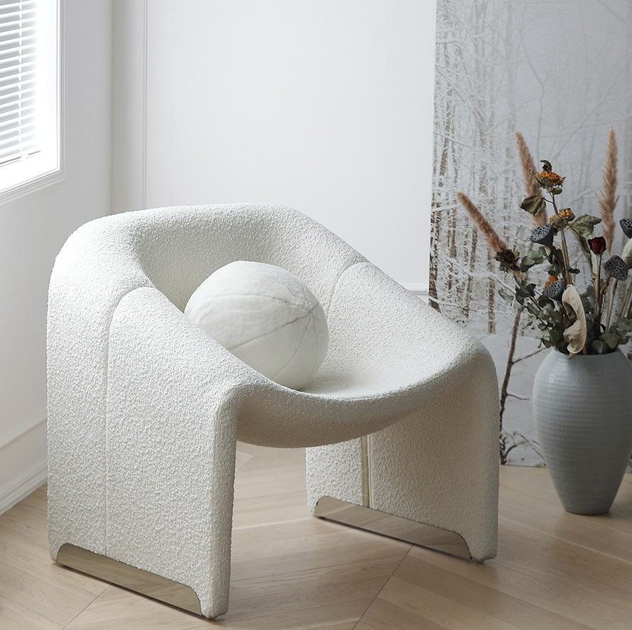 Omiwar Wool-like accent chair