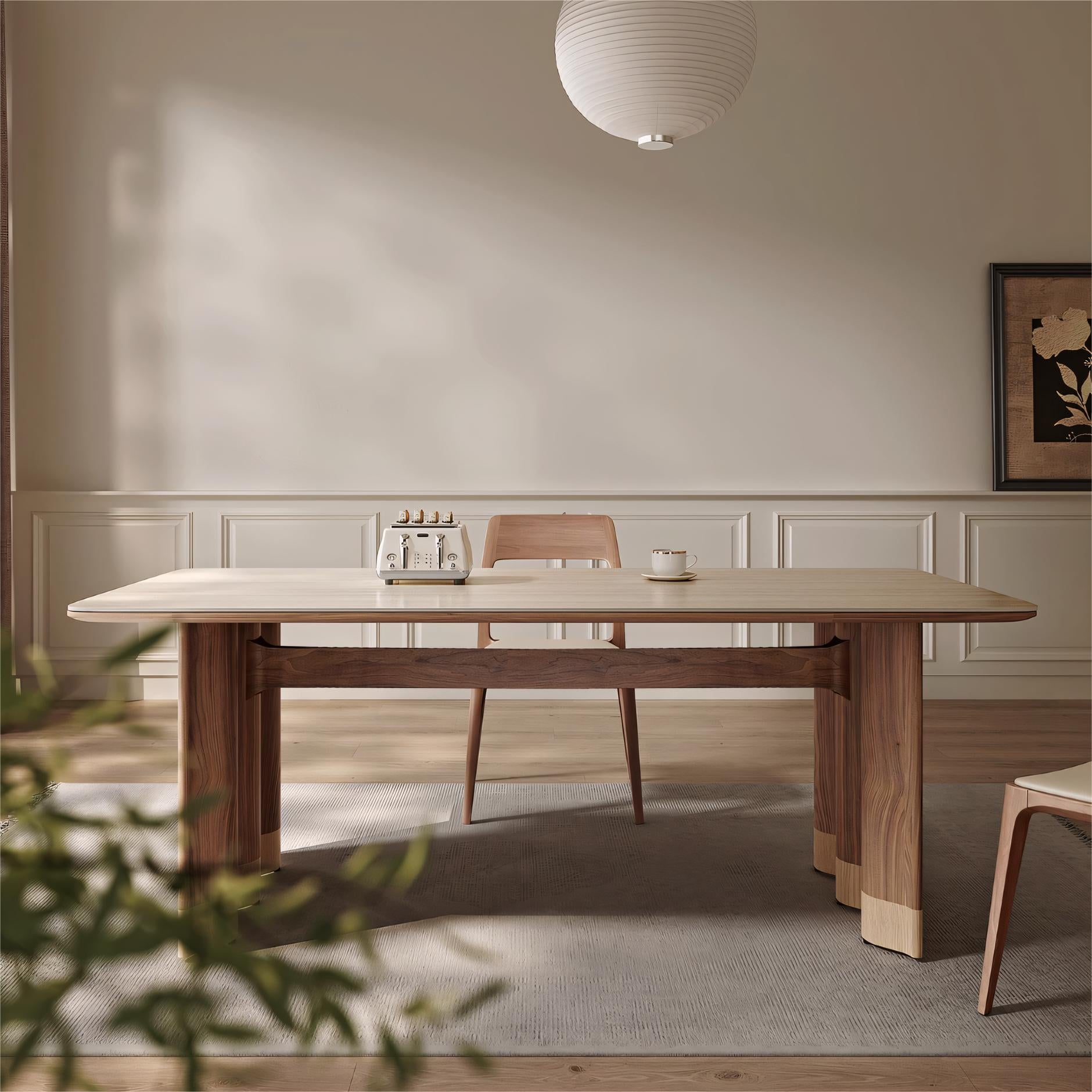 Junado Sintered stone rectangular dining table