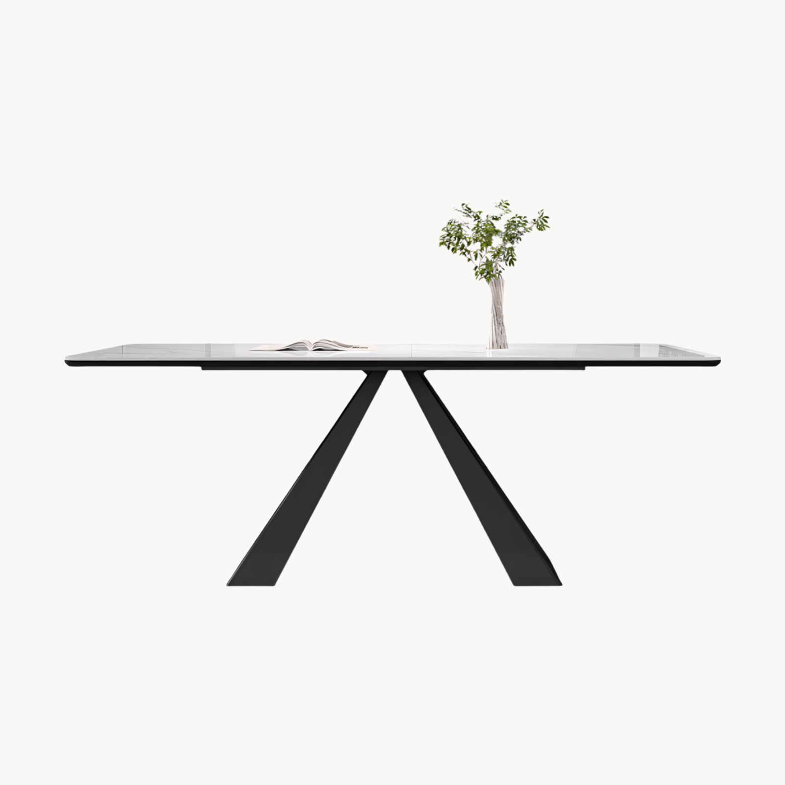 Gemar Sintered stone rectangular dining table