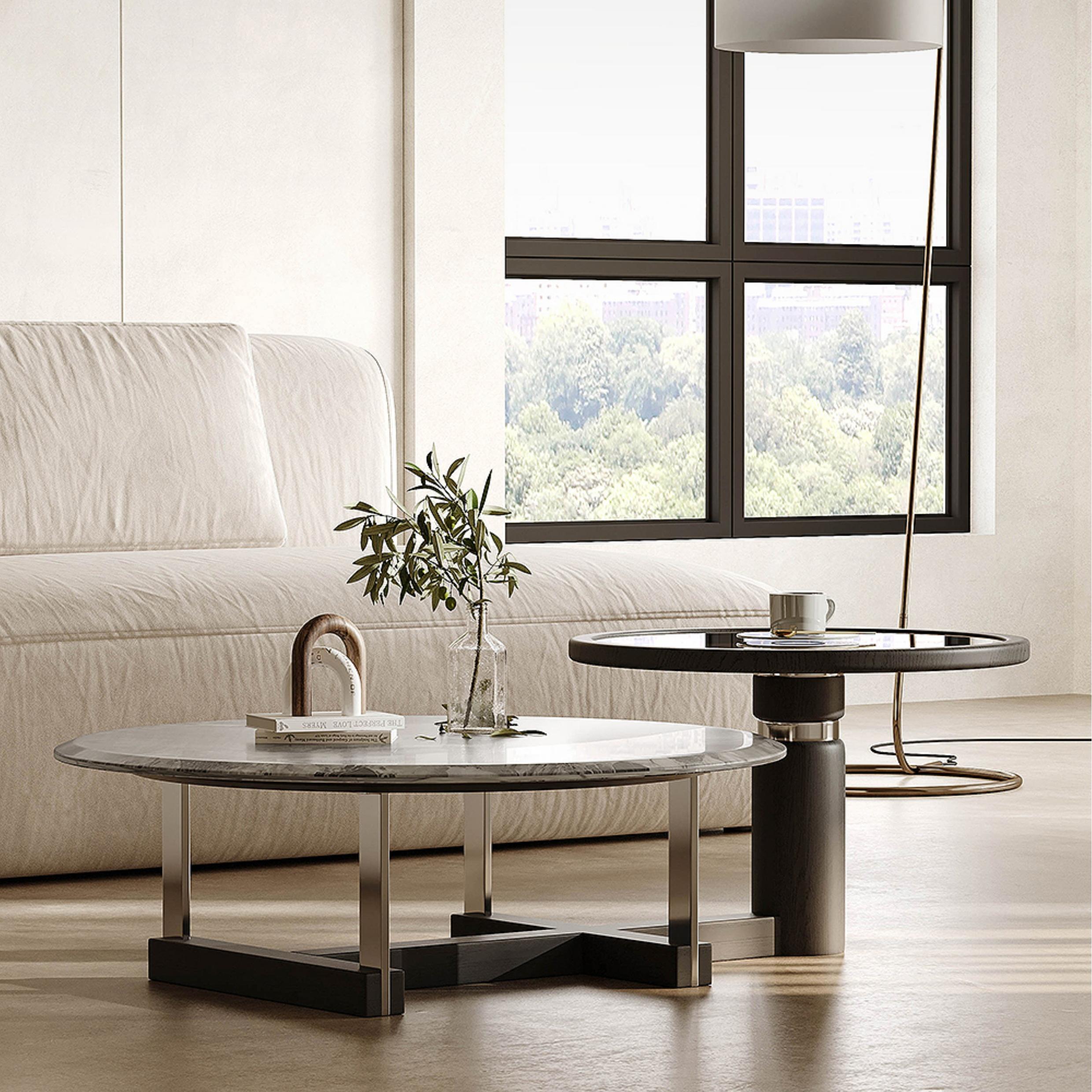 Combina Modern marble coffee table