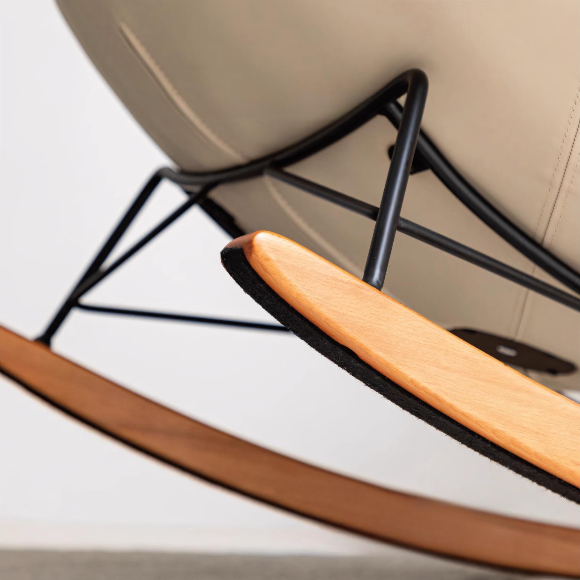 Amati Fabric rocking chair-B