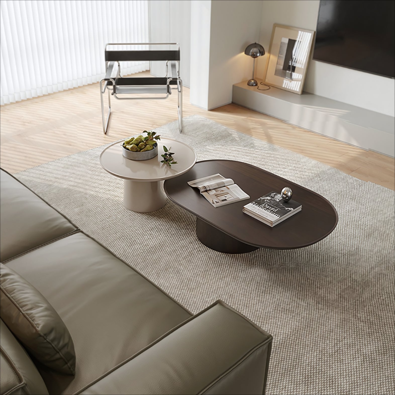 Pozail Minimalist coffee table set