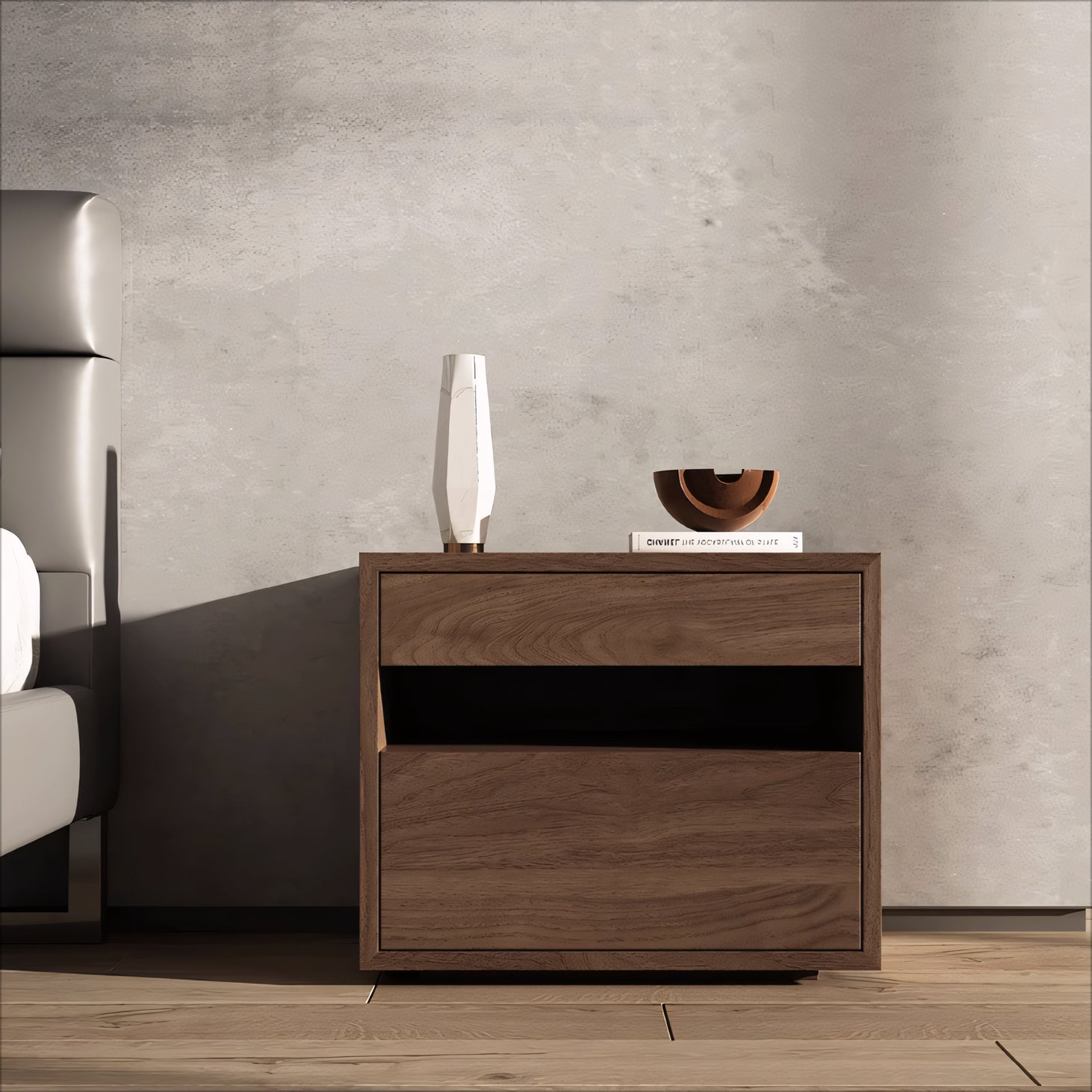 Nosbina 2pcs minimalist nightstands
