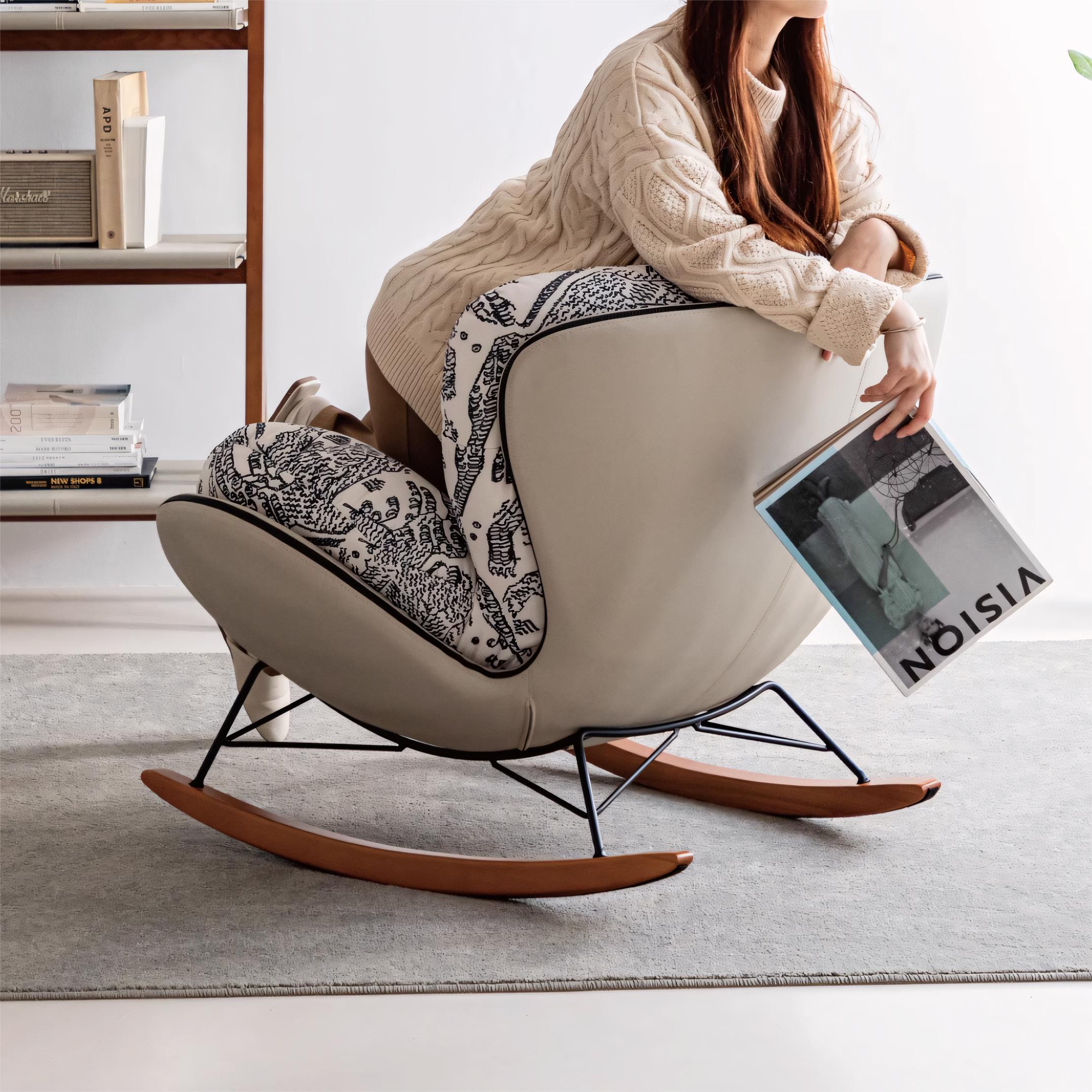 Amati Fabric rocking chair