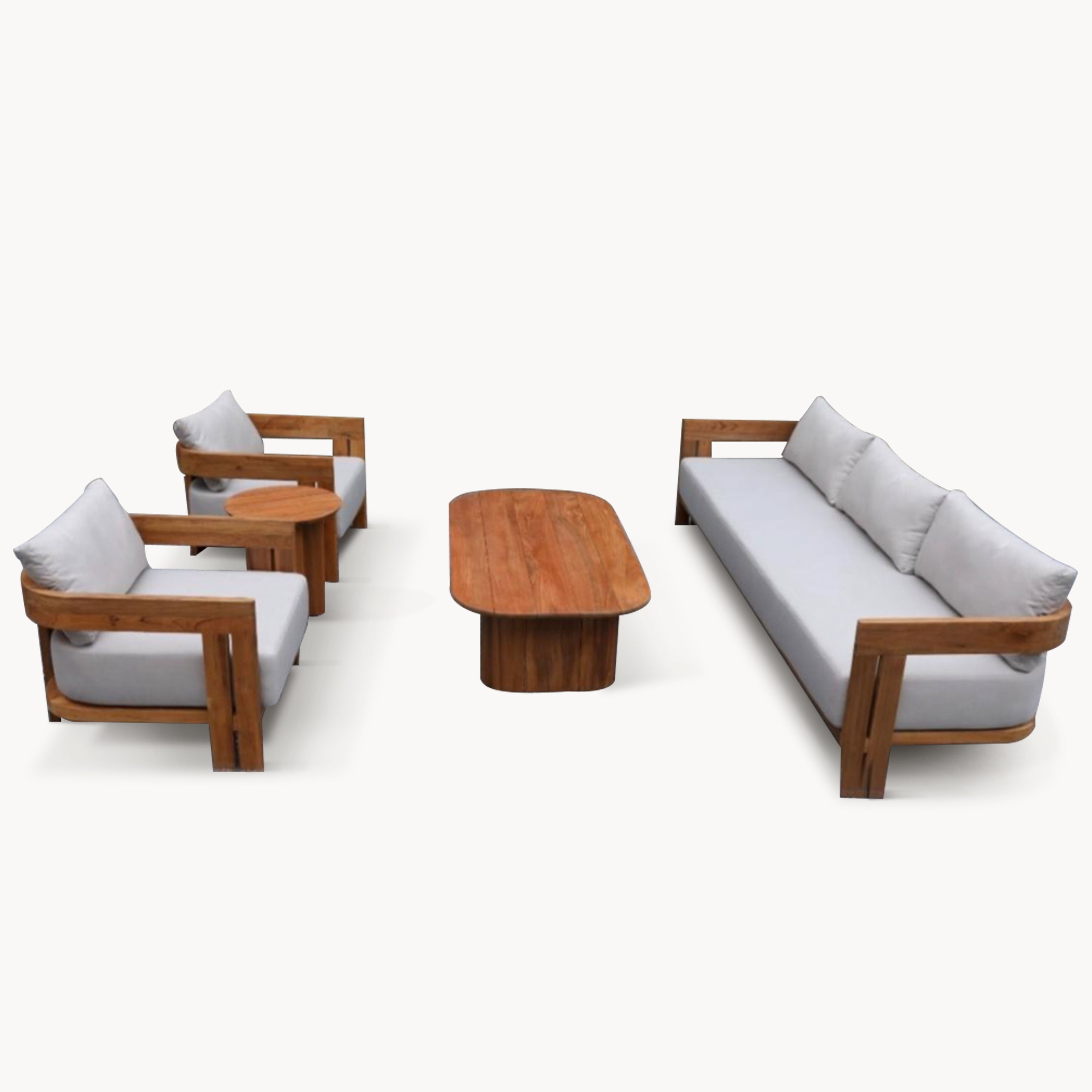 Xethoni Teak solid wood outdoor set