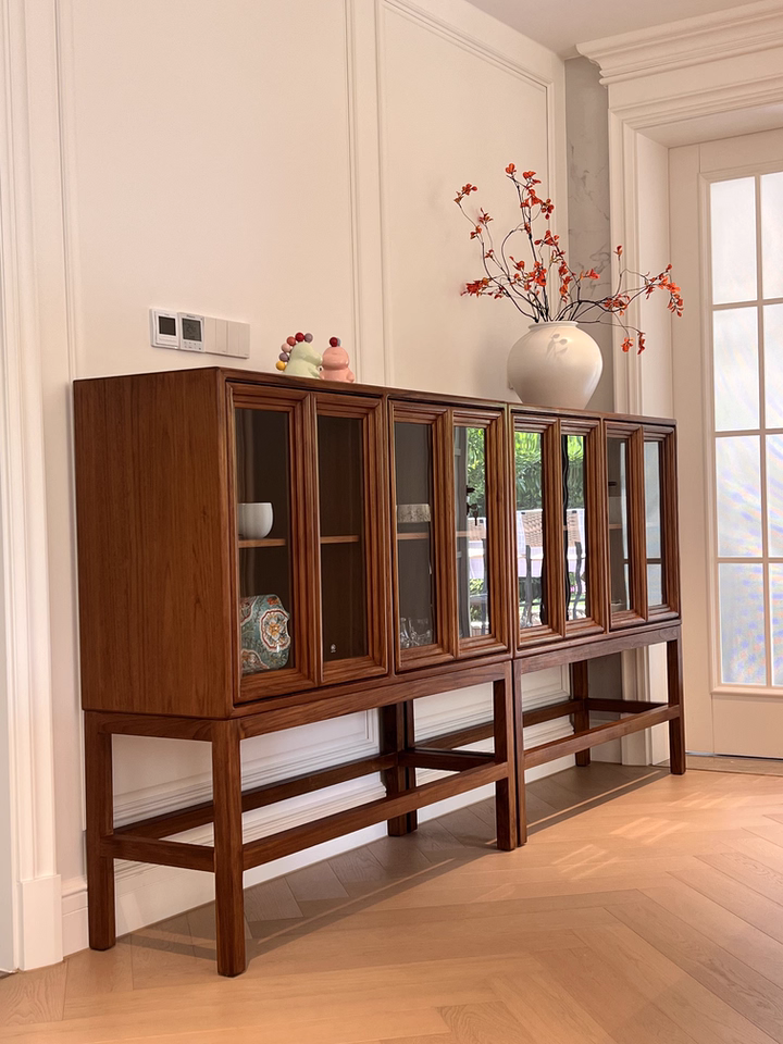 Mevit Teak solid wood sideboard