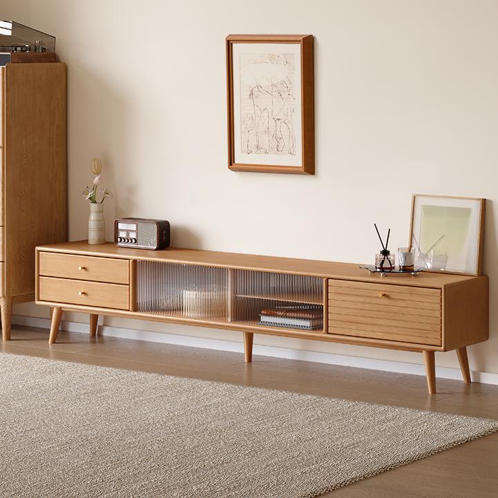 Fiosuz Solid wood TV cabinet-A