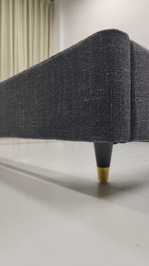 Biltro Leather double bed-A