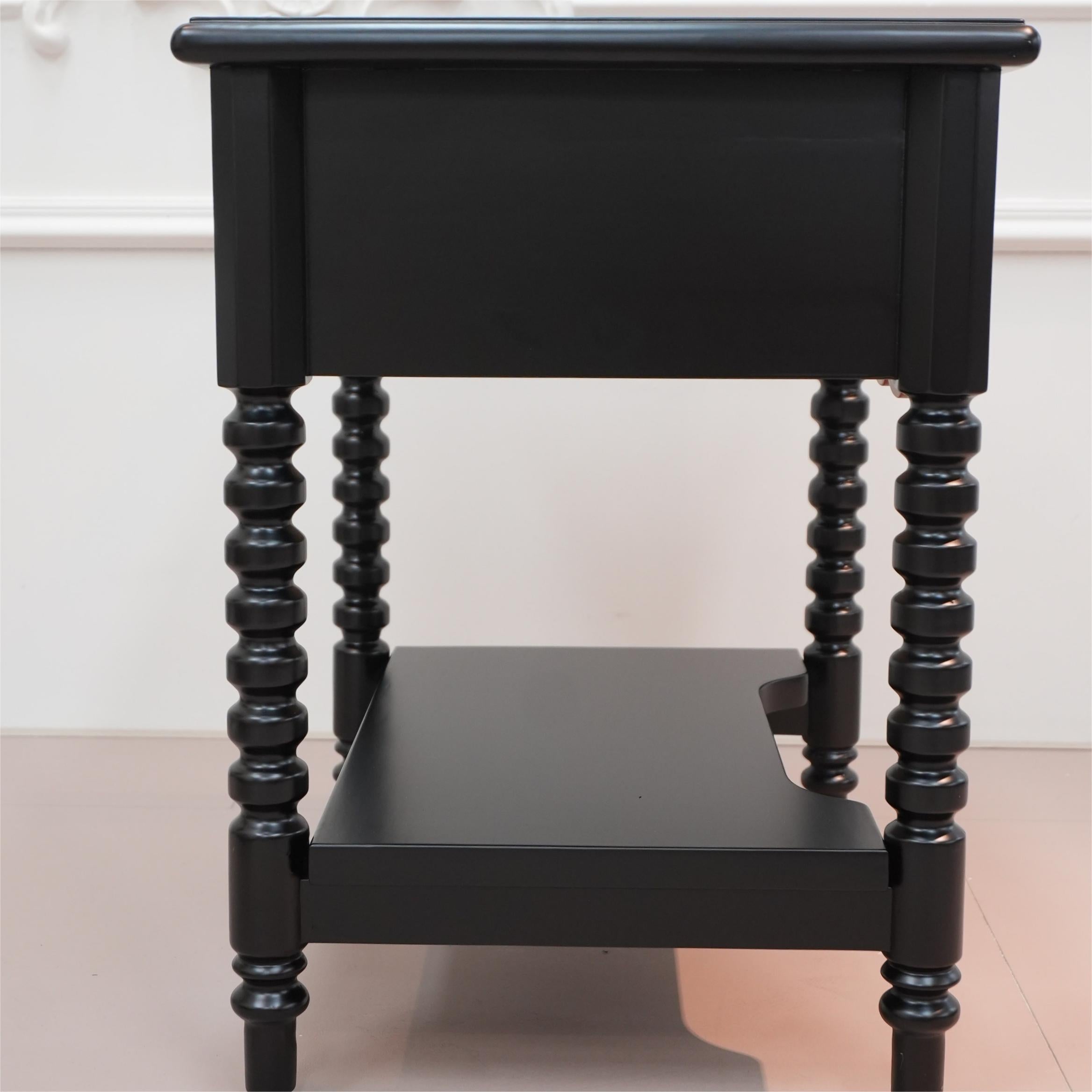 Limay 2pcs solid wood nightstands bedside tables