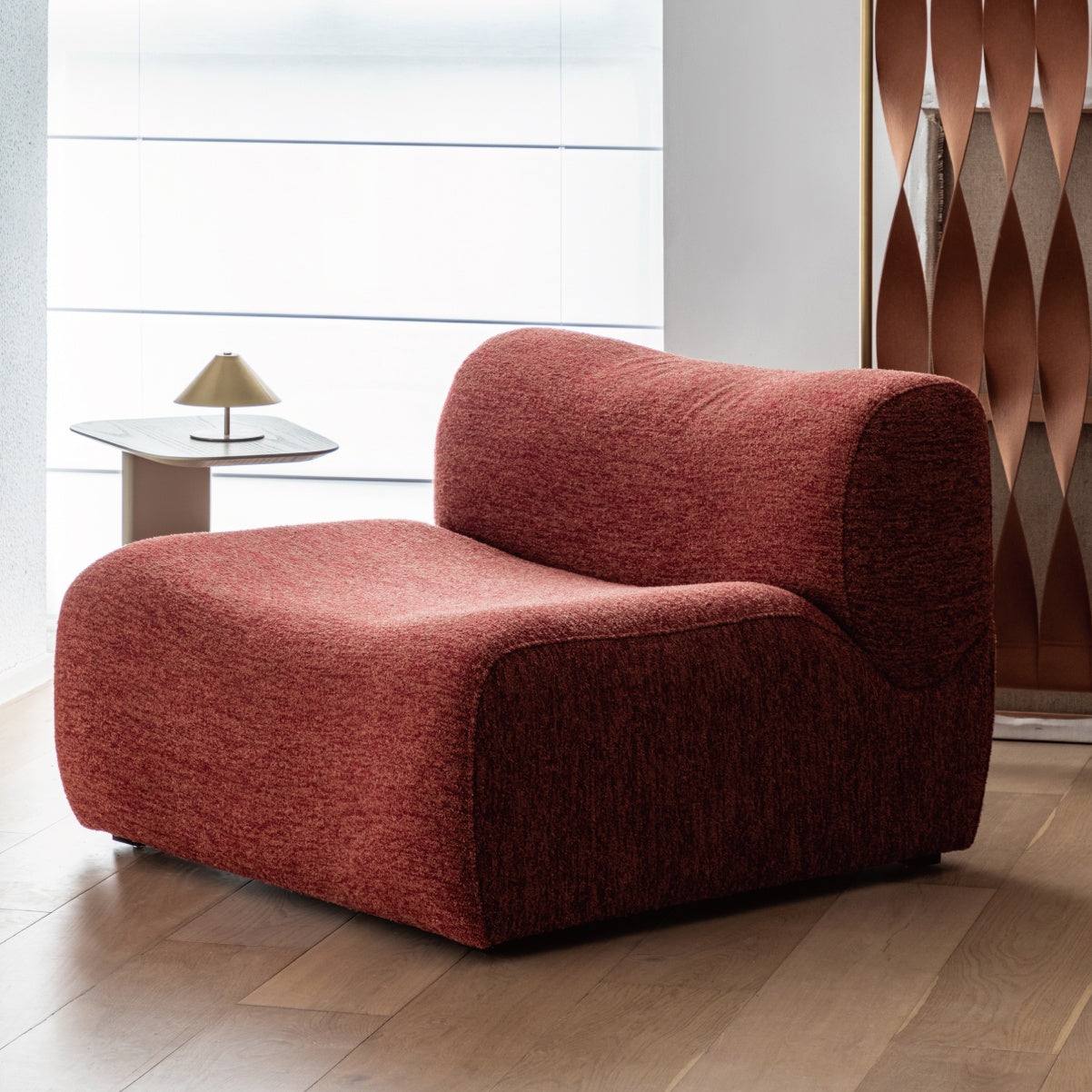 Cioze Fabric single sofa