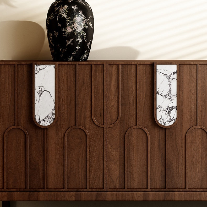 Tiziao Wooden marble sideboard-A
