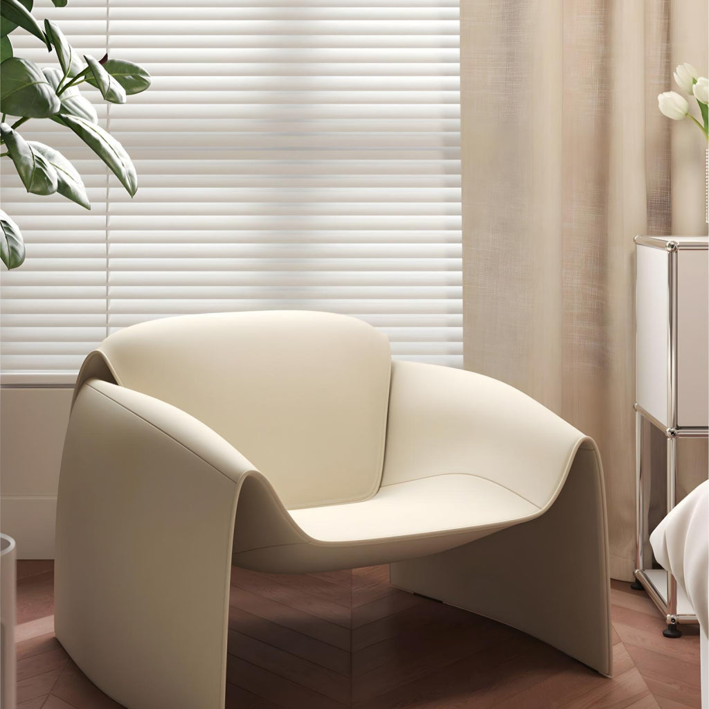 Feloisa Leather accent chair