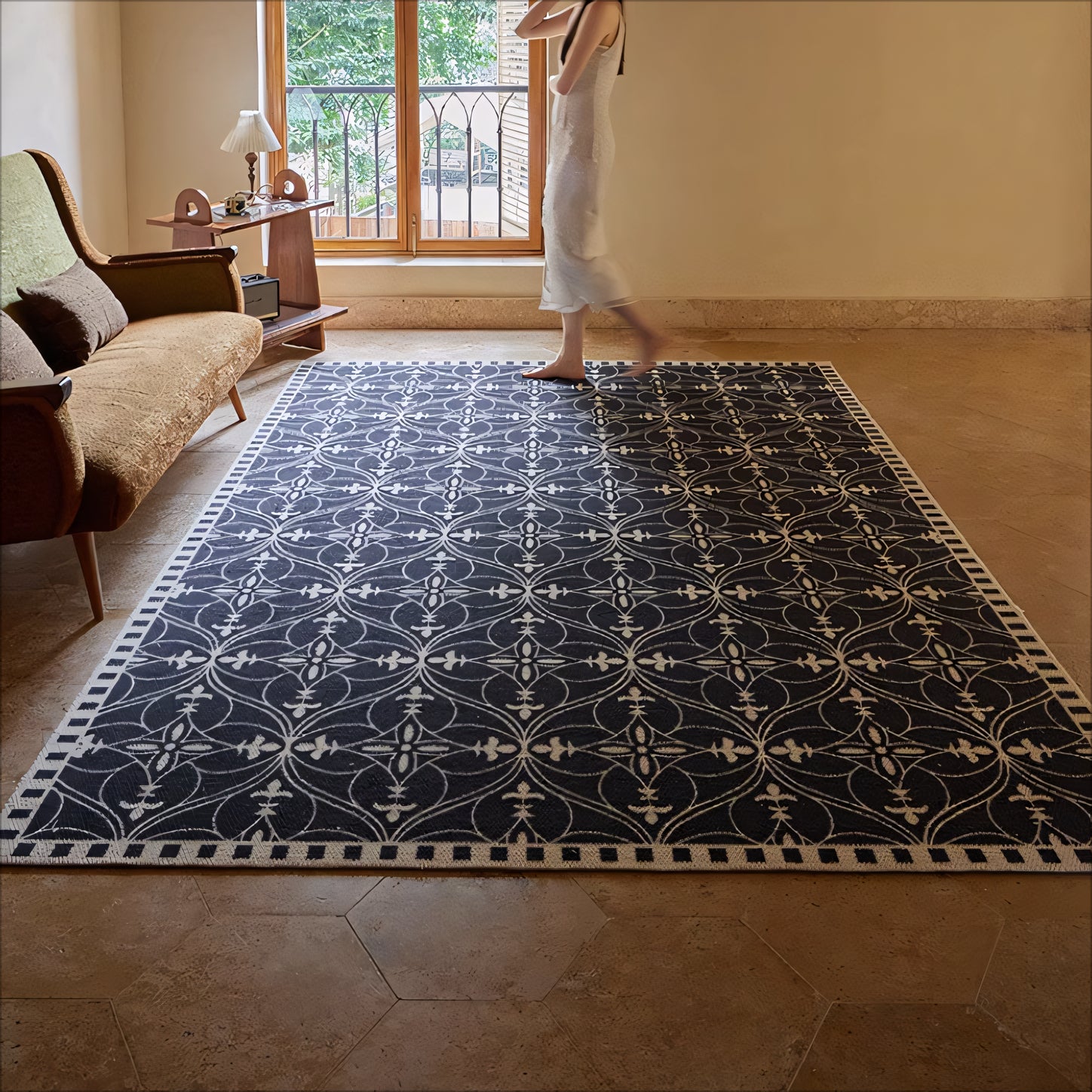 Paniro New Zealand wool carpet rug