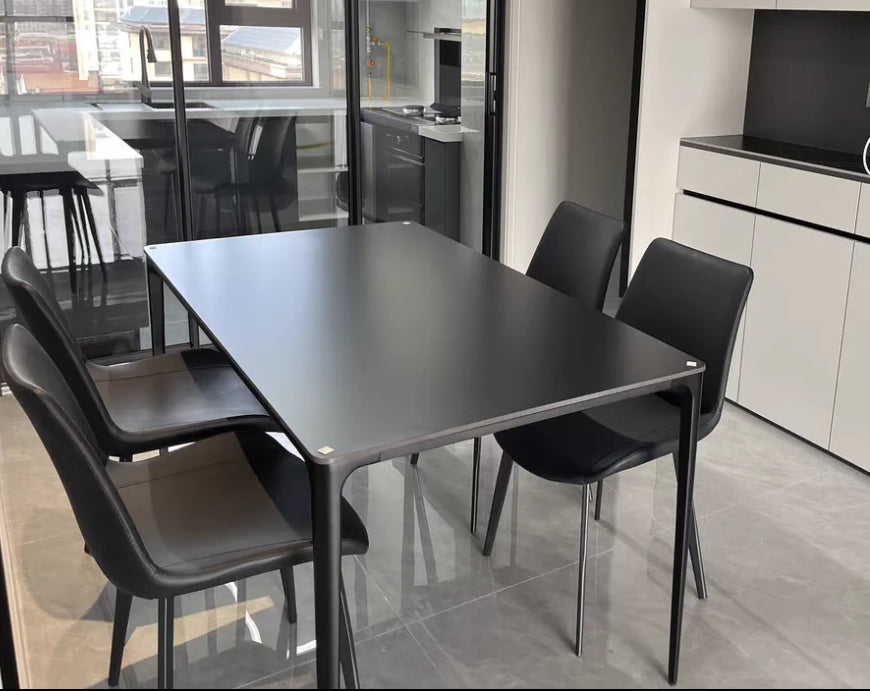 Enrila Sintered stone rectangular dining table