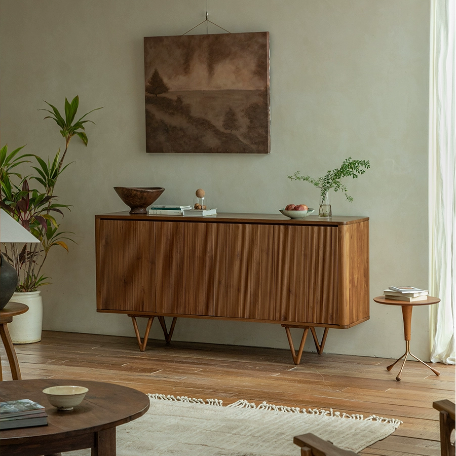 Ixilon Teak solid wood sideboard