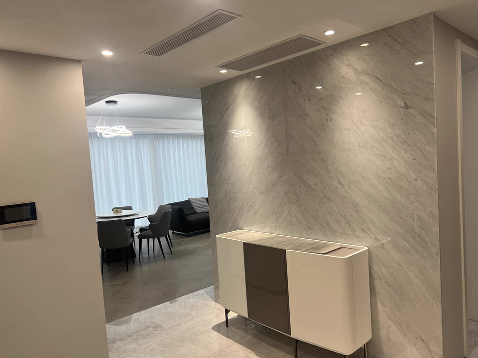 Viromat Sintered stone sideboard