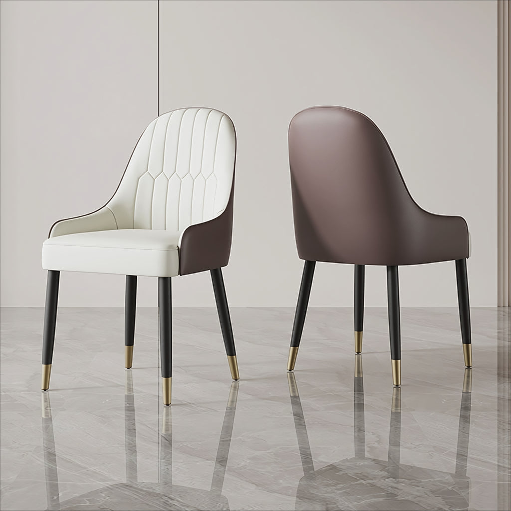 Uniroco 2 pcs set-ash solid wood dining chair