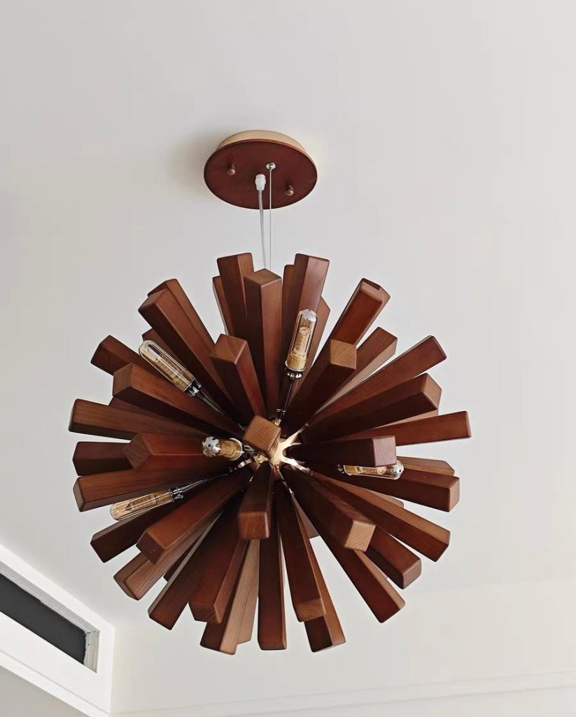 Dajum Solid wood pendant light