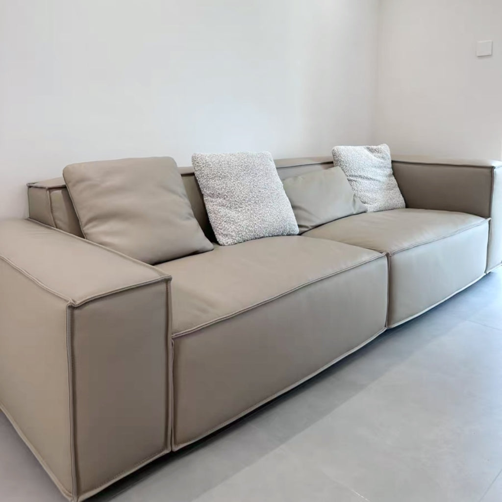 Filorun Minimalist fabric straight sofa