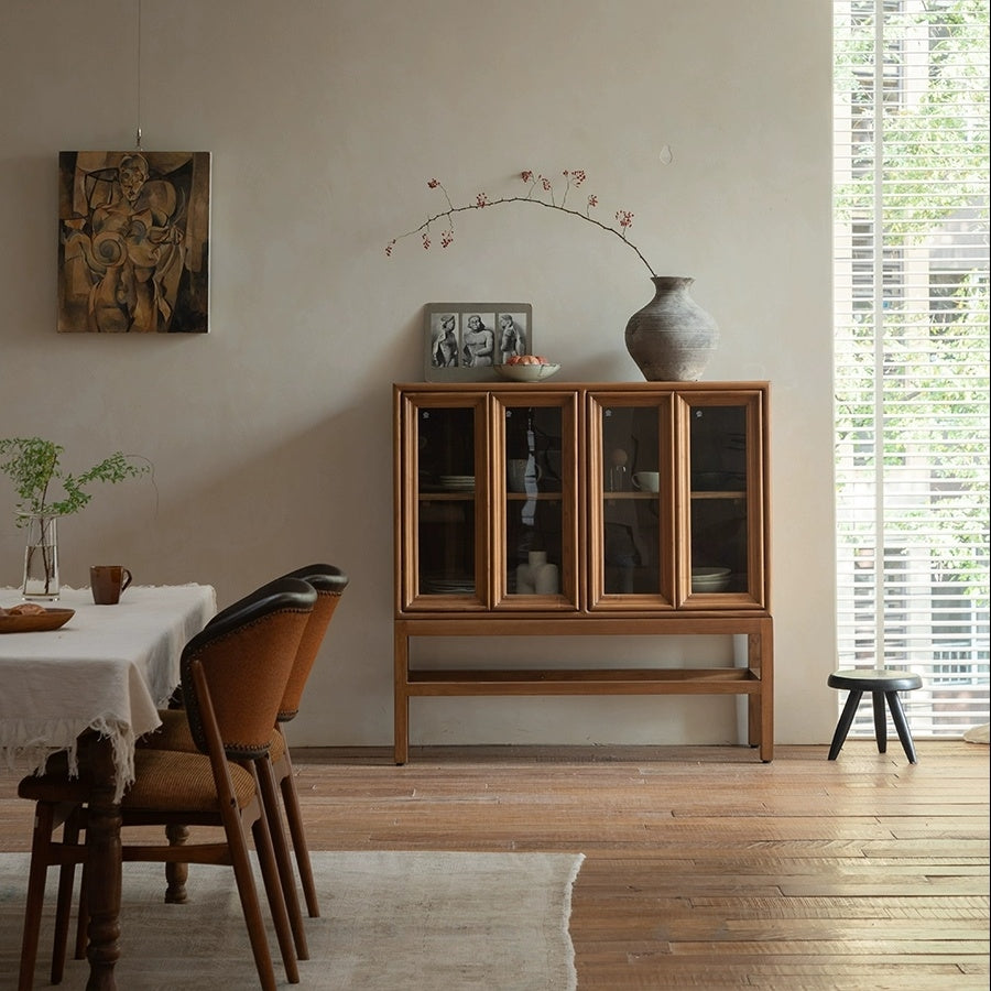 Mevit Teak solid wood sideboard