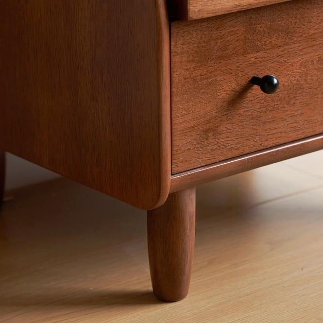 Kizzo 2pcs solid wood nightstands