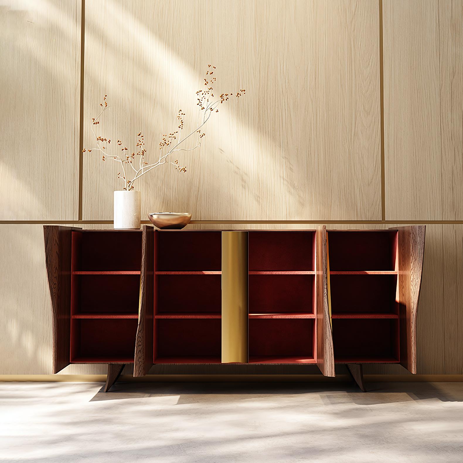 Tiayu Modern wooden sideboard