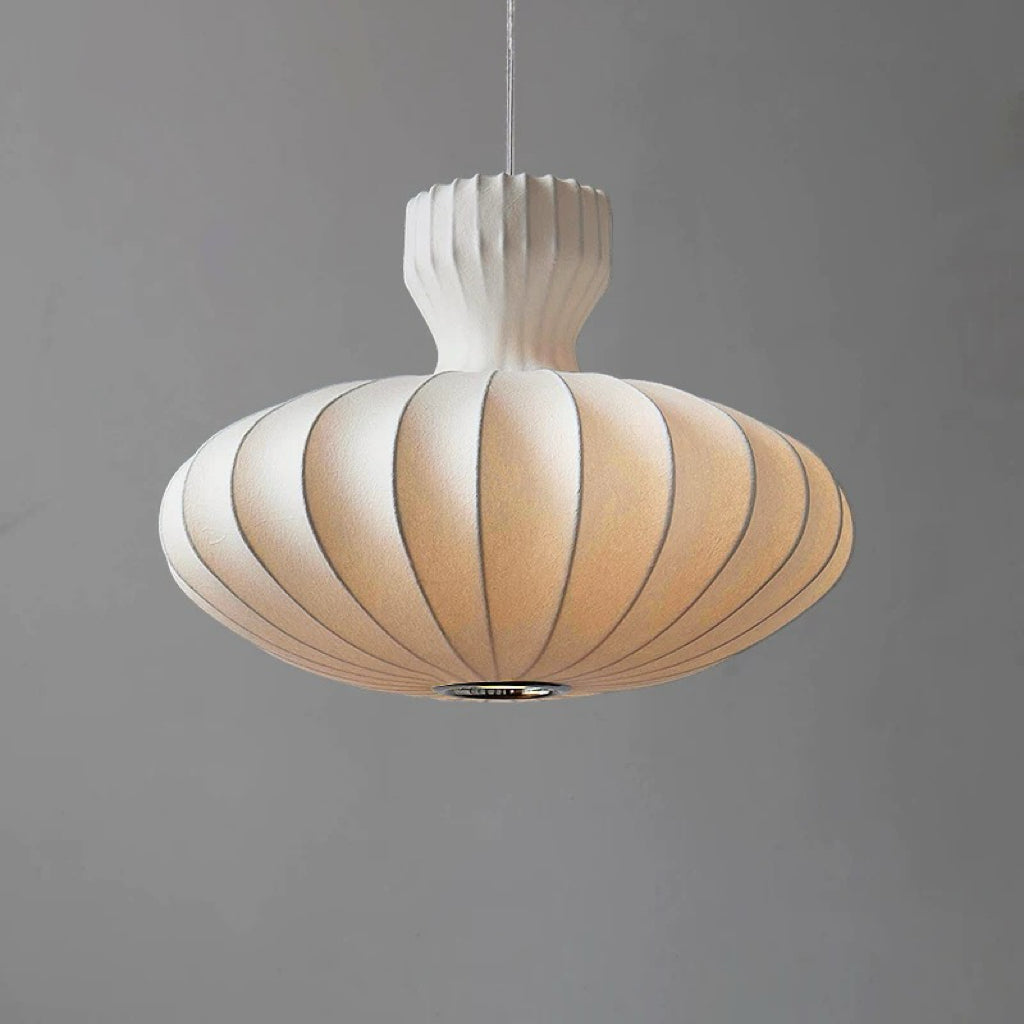 Sinoye Silk fabric pendant light