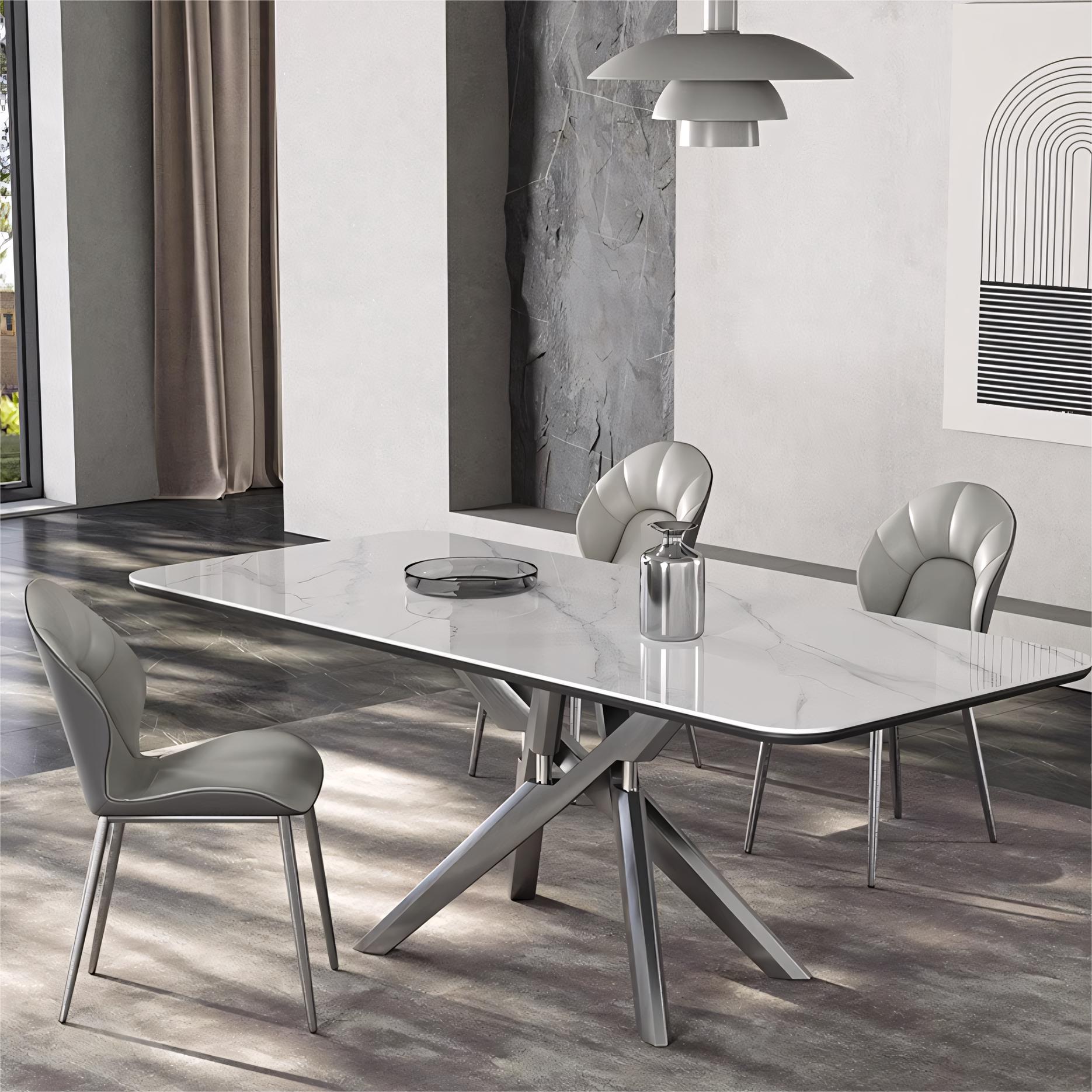 Penai Sintered stone rectangular dining set