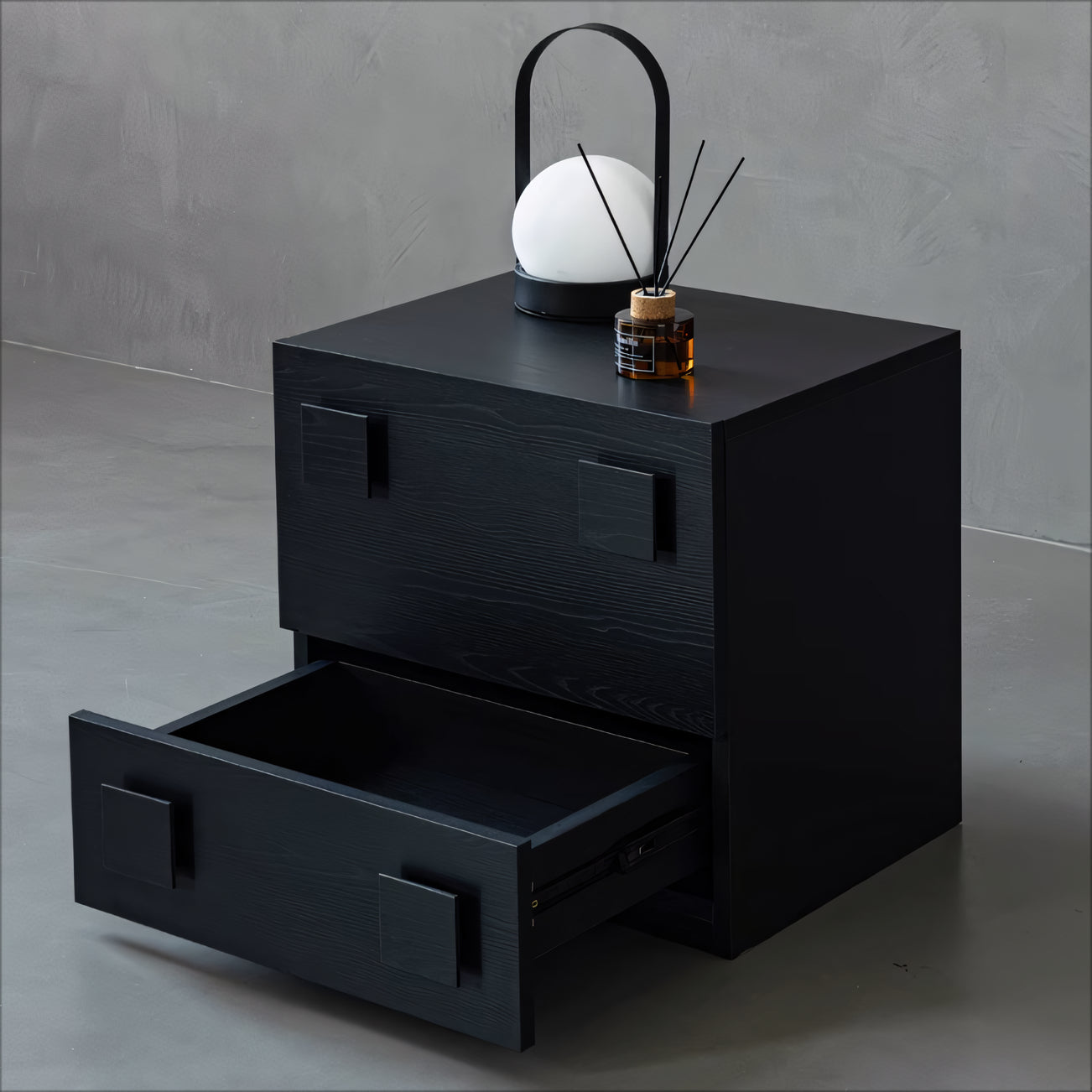 Tiwan 2pcs modern nightstands