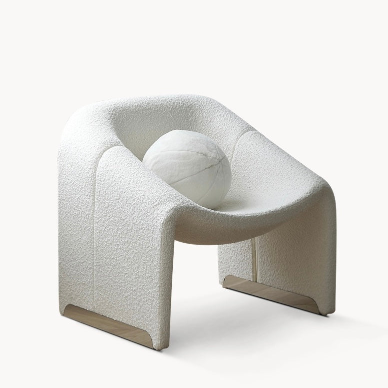 Omiwar Wool-like accent chair