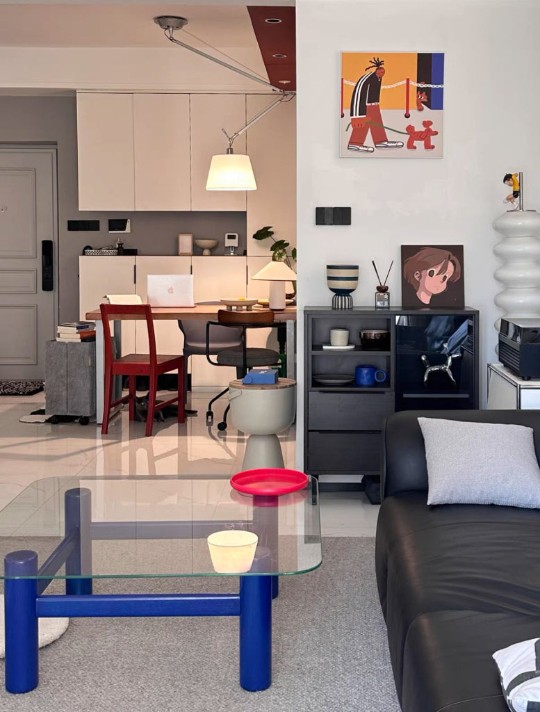 Orfe Solid wood coffee table-A